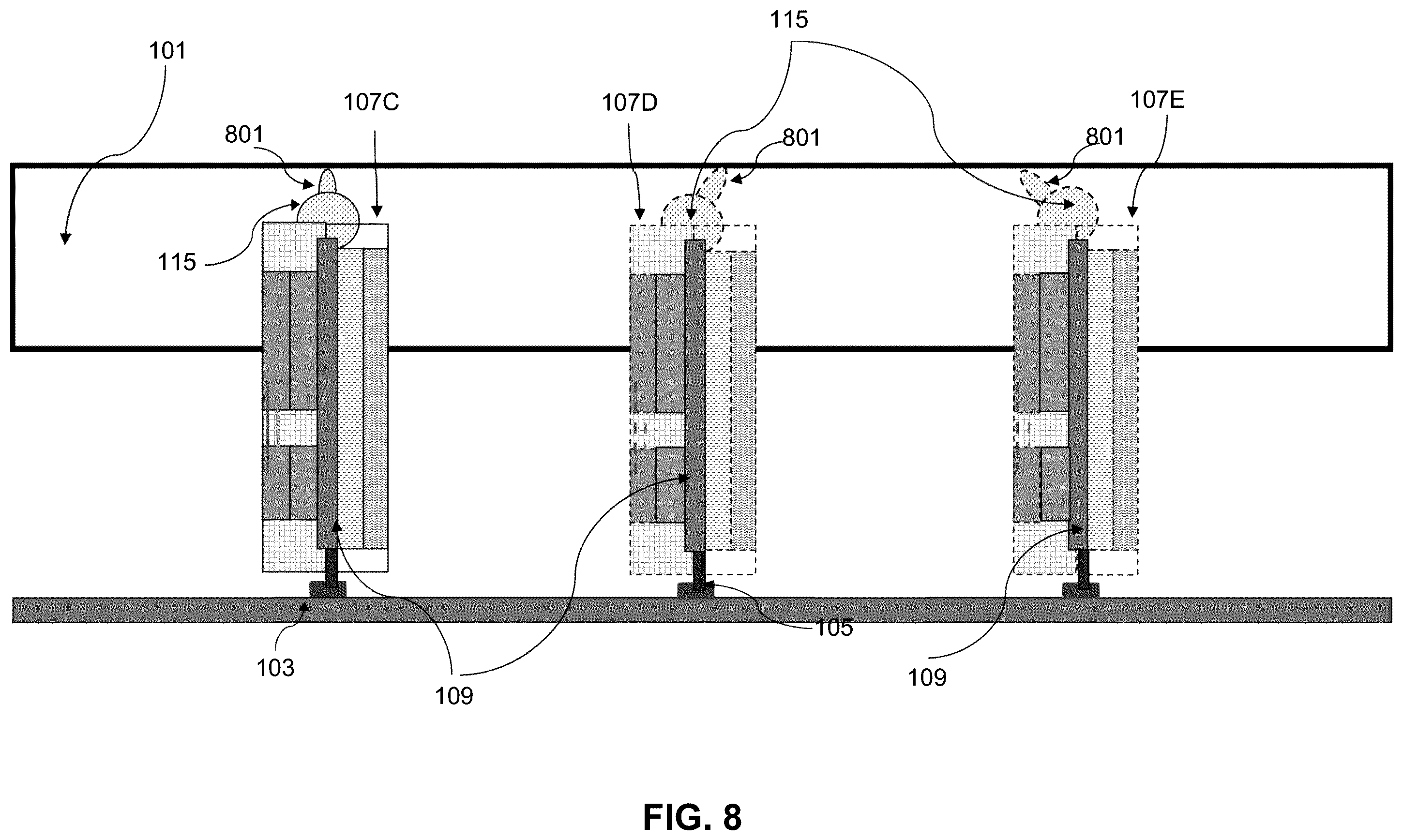 Patent US11832423 Figure 7 – Liquid cooling unit for peripheral devices