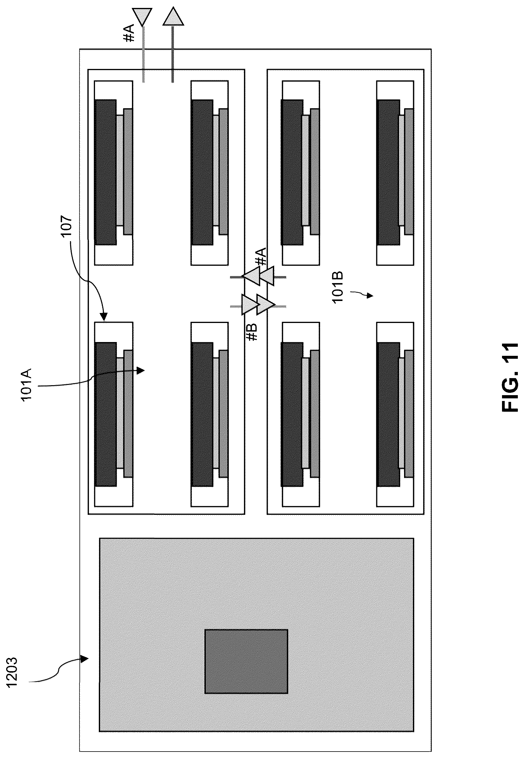Patent US11832423 Figure 10 – Liquid cooling unit for peripheral devices
