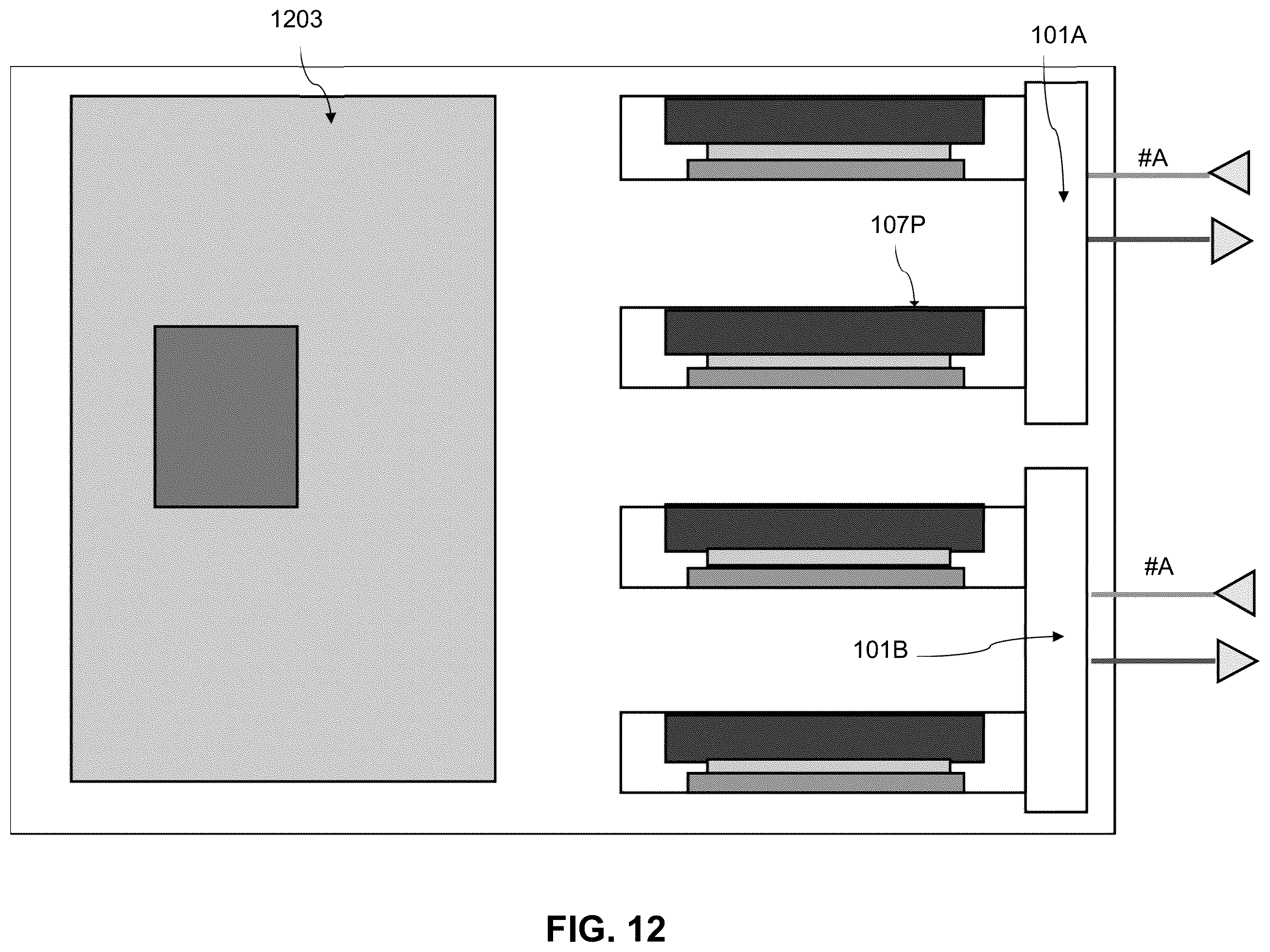 Patent US11832423 Figure 11 – Liquid cooling unit for peripheral devices