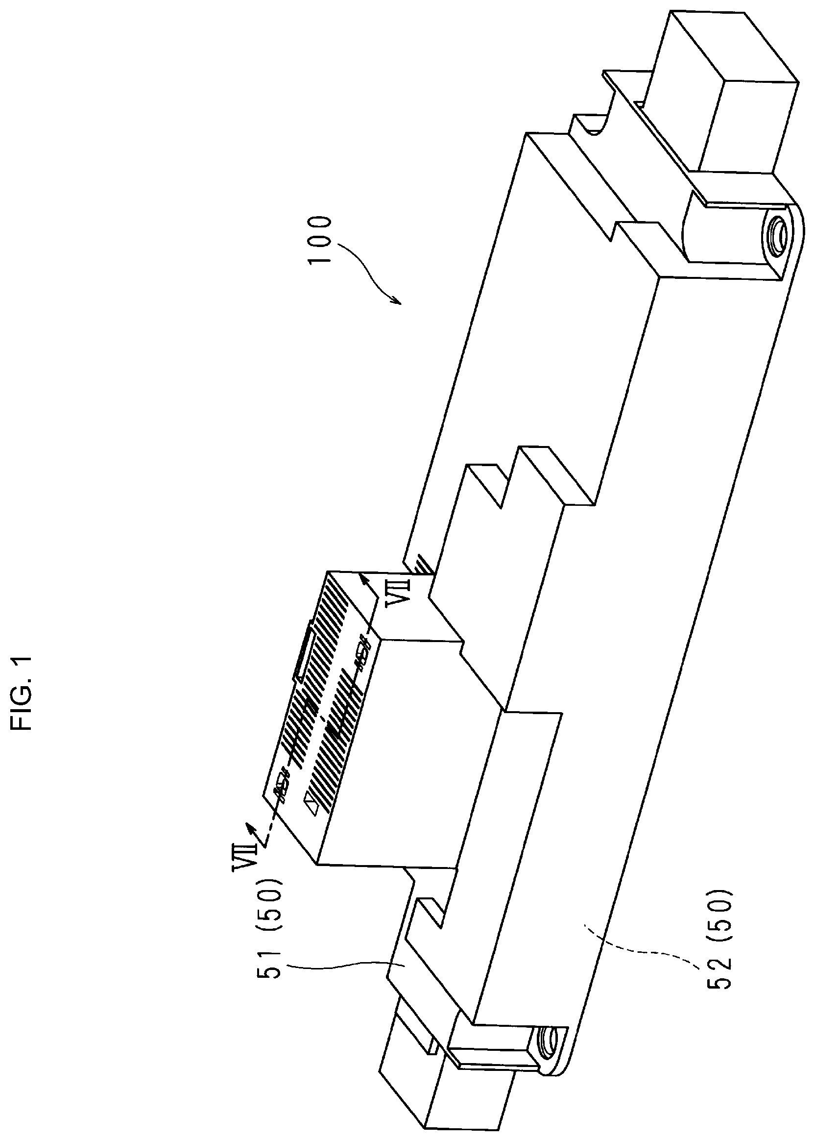 Patent US11832424 Figure 1 – Electronic module