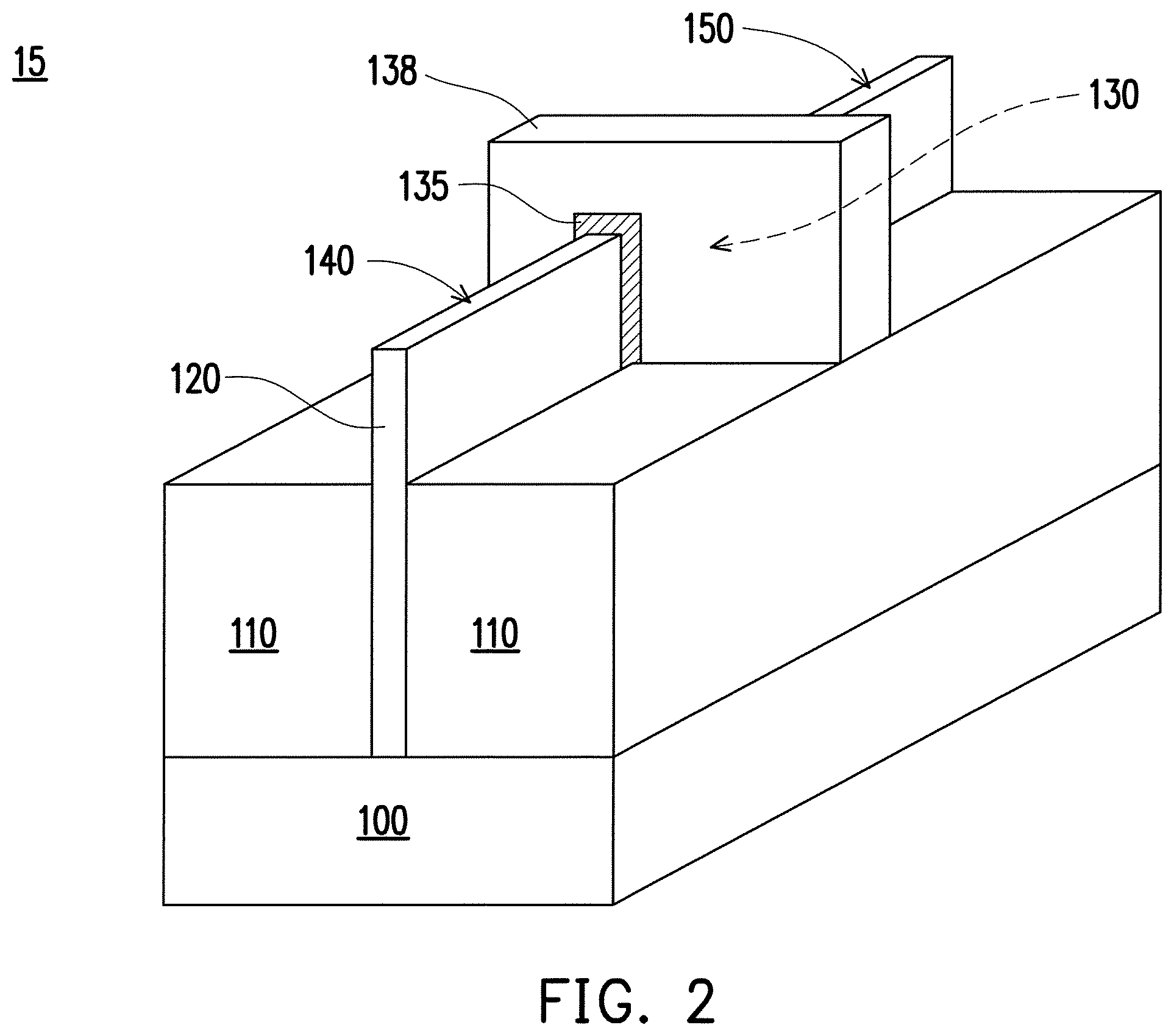 Patent US11832429 Figure 2 – Eight-transistor static random access memory, layout thereof, and method for manufacturing the same