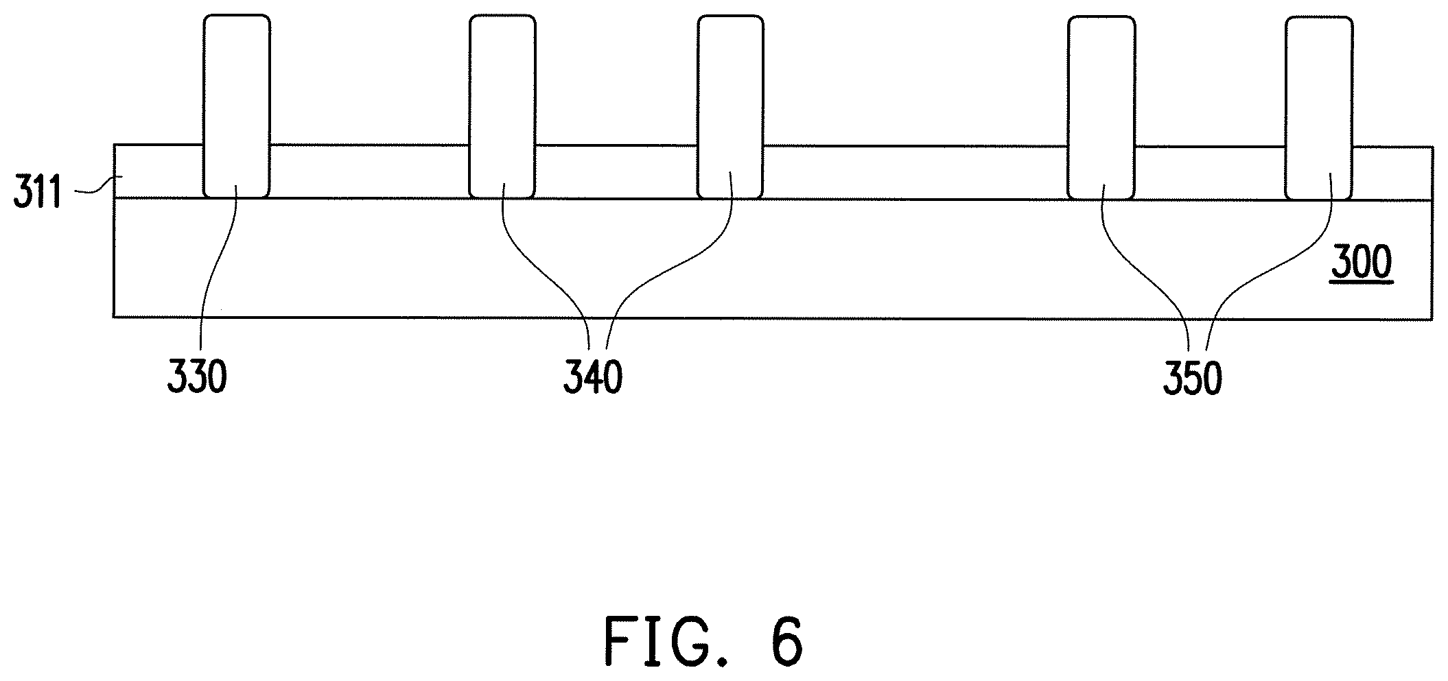 Patent US11832429 Figure 7 – Eight-transistor static random access memory, layout thereof, and method for manufacturing the same