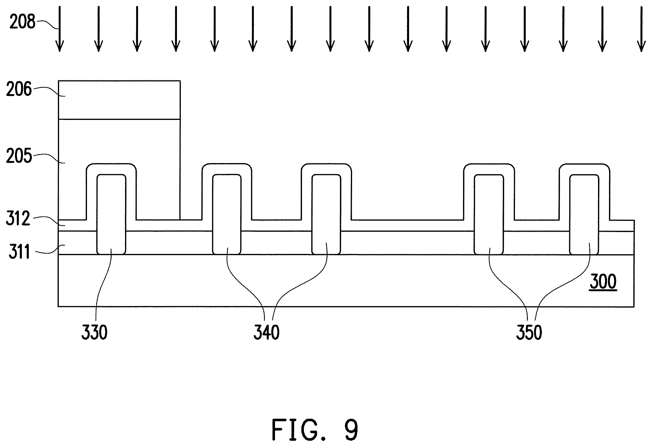 Patent US11832429 Figure 10 – Eight-transistor static random access memory, layout thereof, and method for manufacturing the same