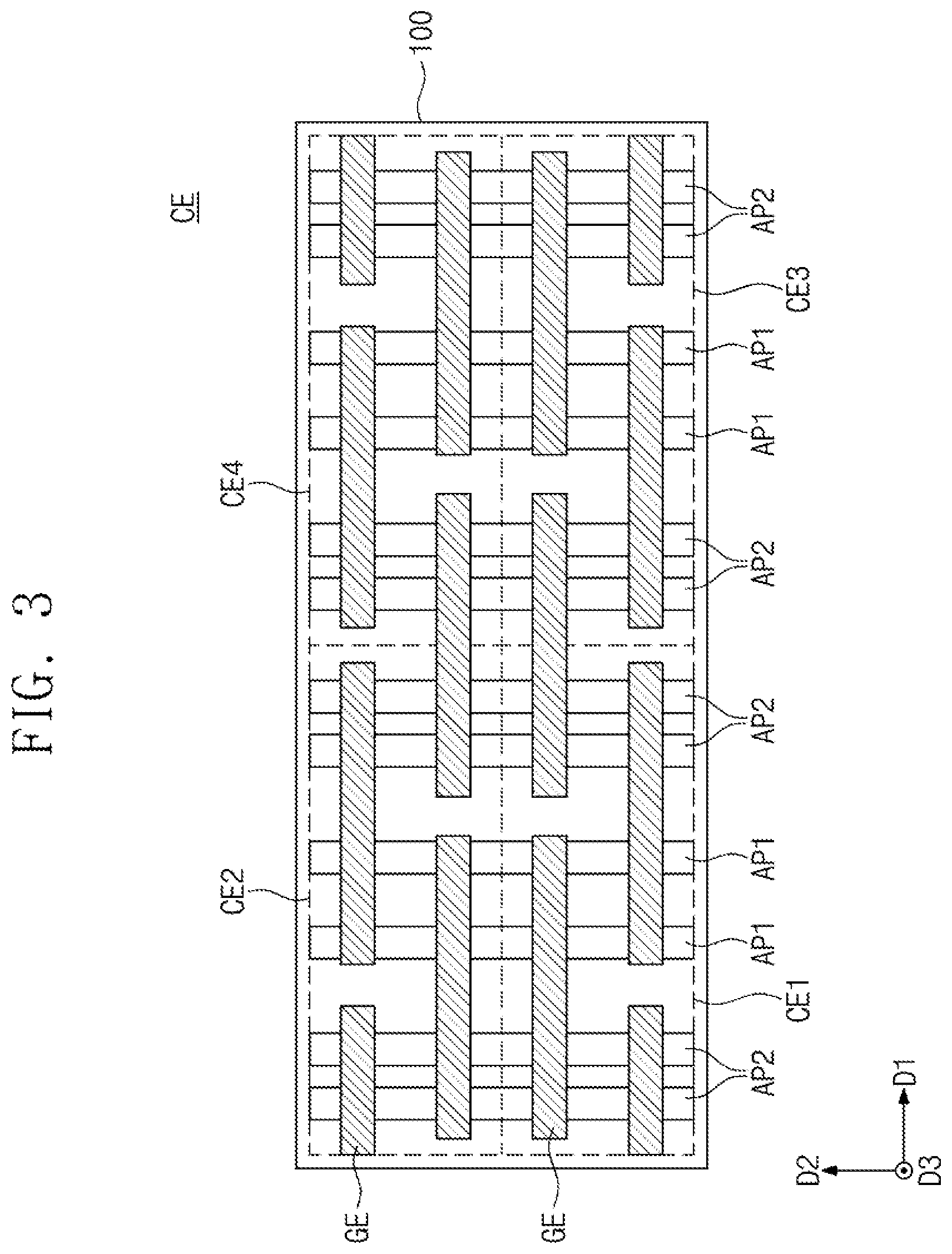 Patent US11832430 Figure 3 – Semiconductor device