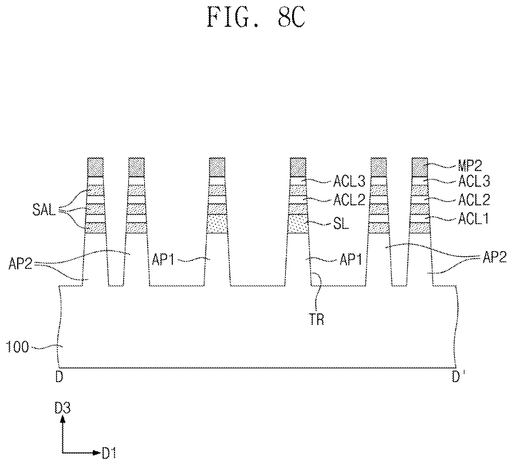 Patent US11832430 Figure 14 – Semiconductor device