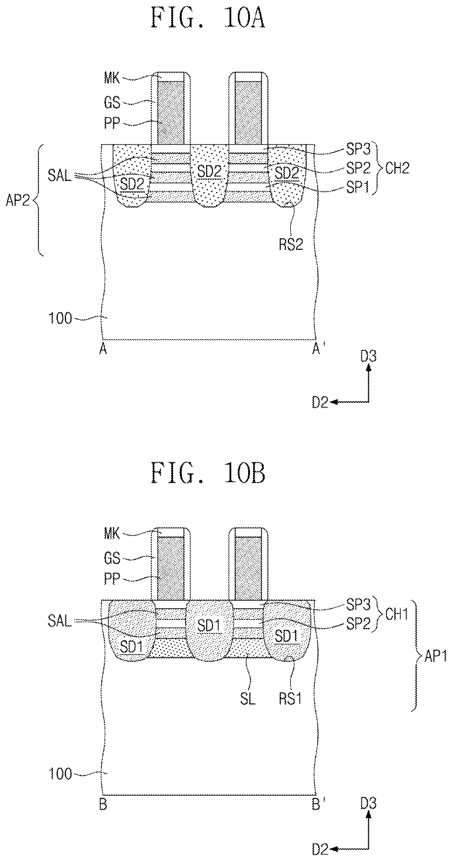 Patent US11832430 Figure 17 – Semiconductor device
