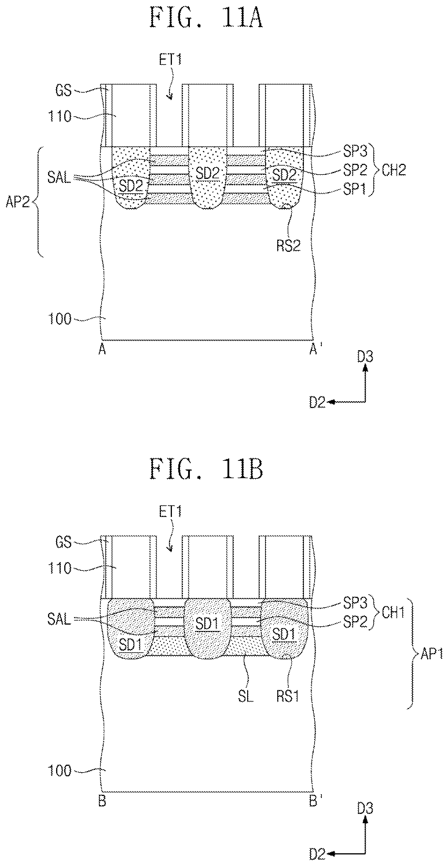 Patent US11832430 Figure 19 – Semiconductor device