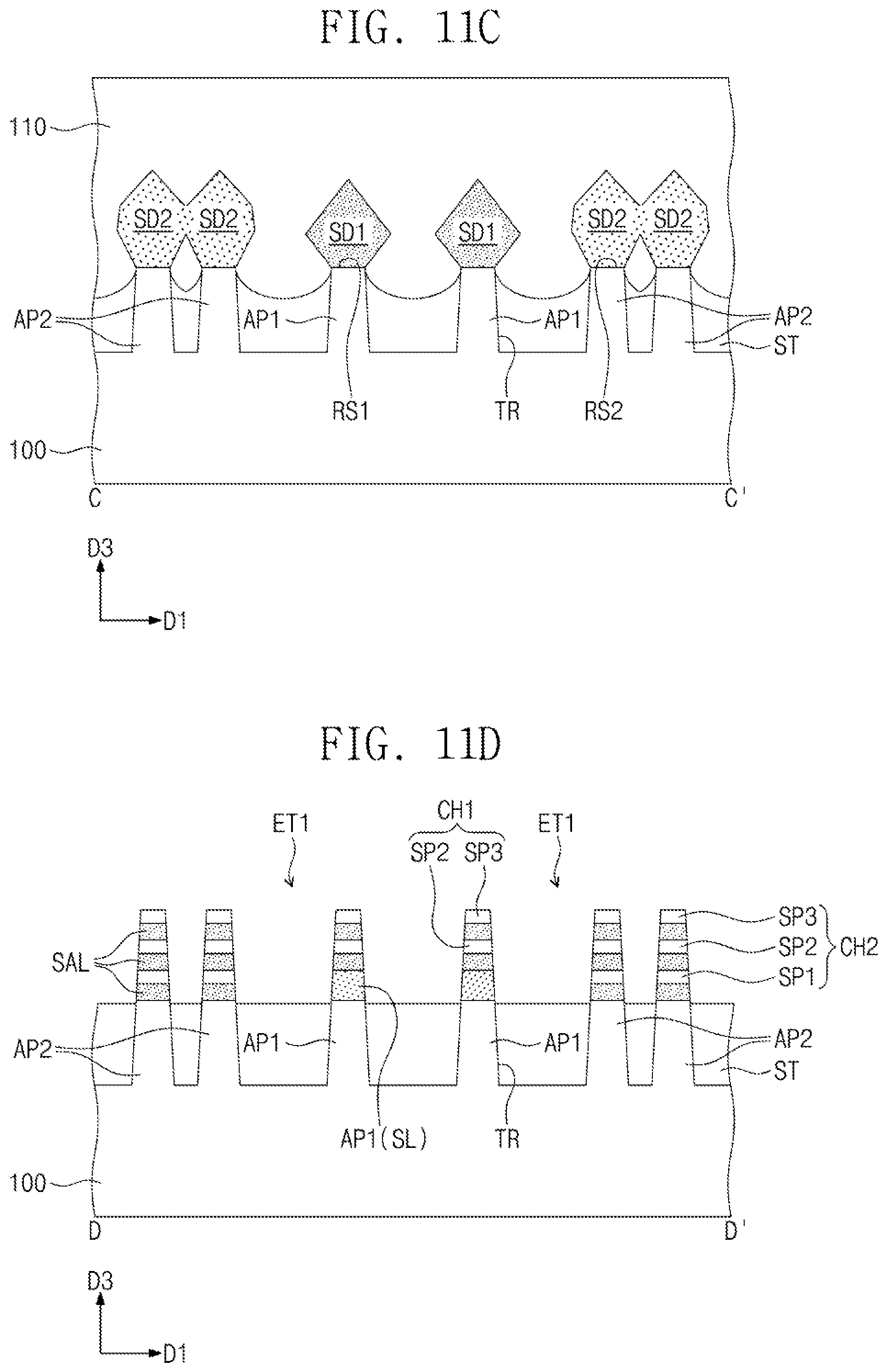 Patent US11832430 Figure 20 – Semiconductor device