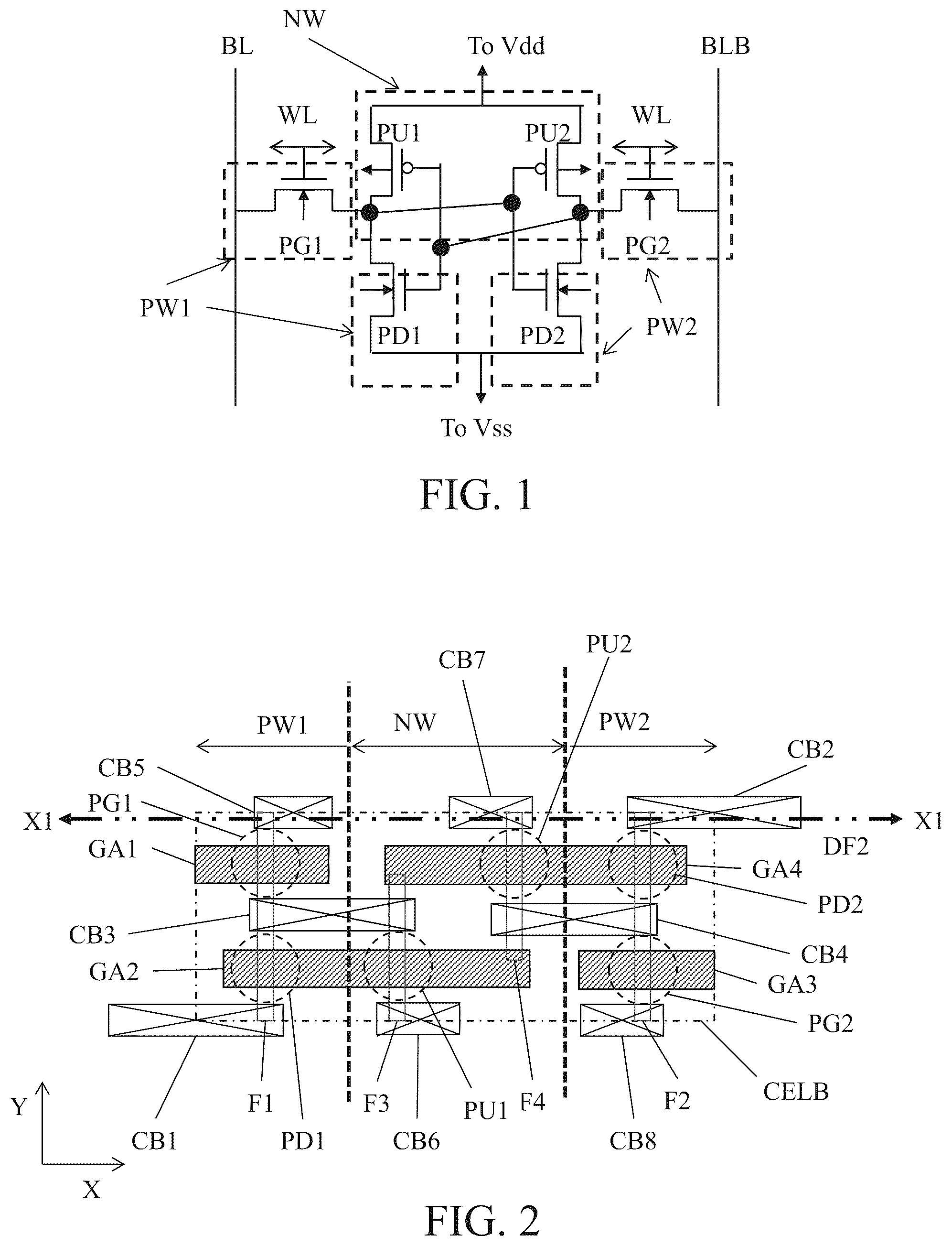 Patent US11832431 Figure 1 – Method for manufacturing static random access memory device