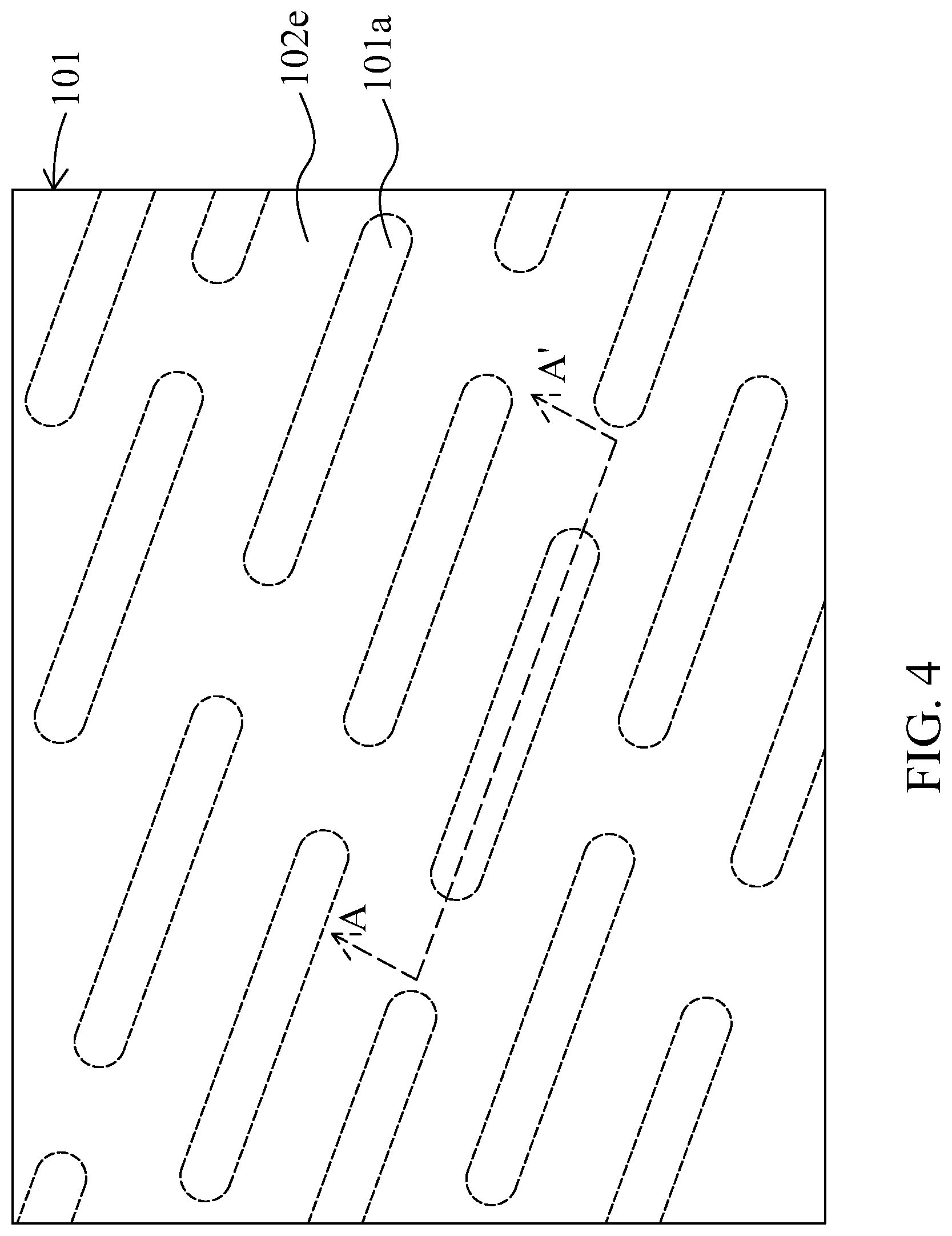 Patent US11832432 Figure 4 – Method of manufacturing memory device having word lines with reduced leakage