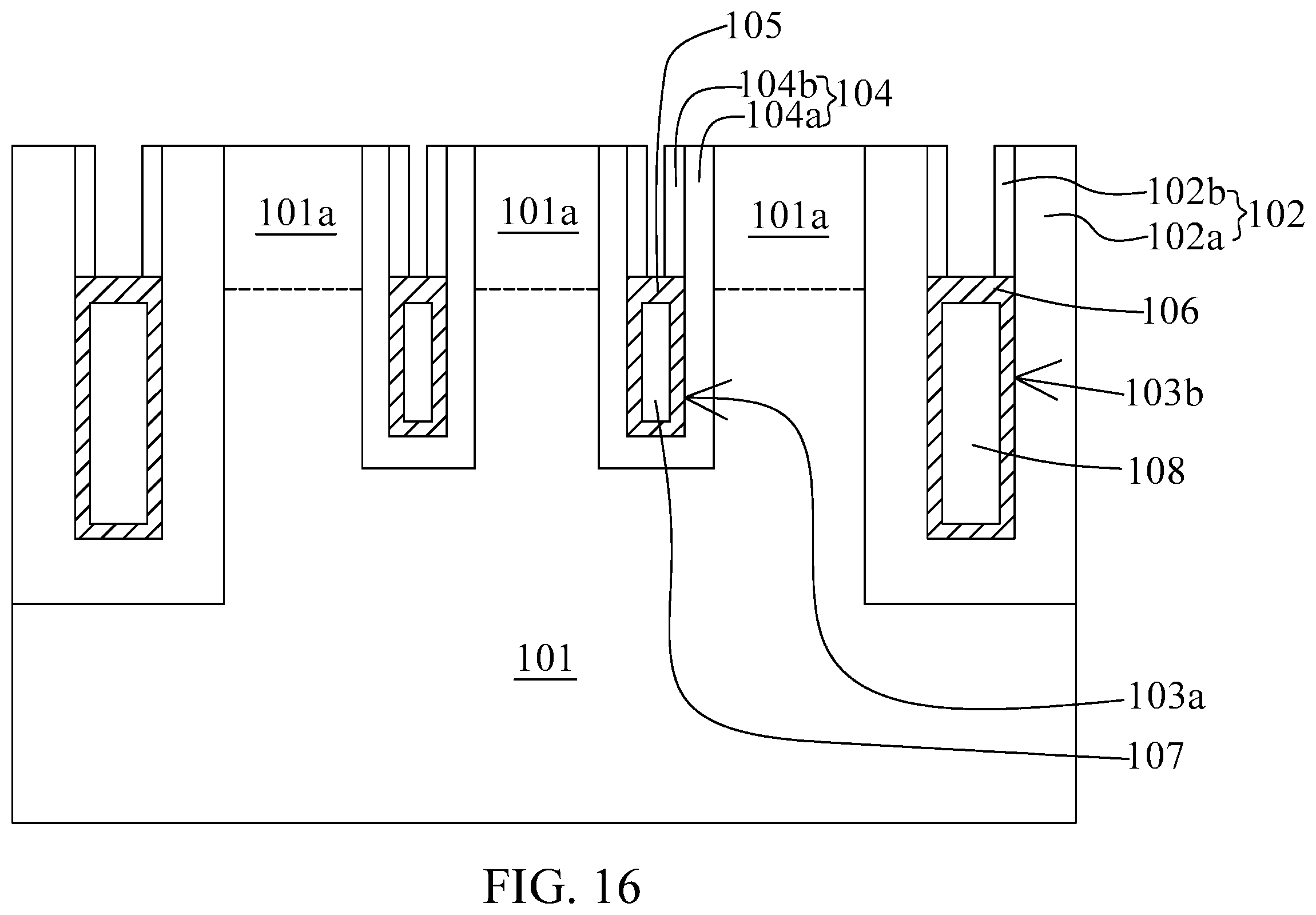 Patent US11832432 Figure 16 – Method of manufacturing memory device having word lines with reduced leakage