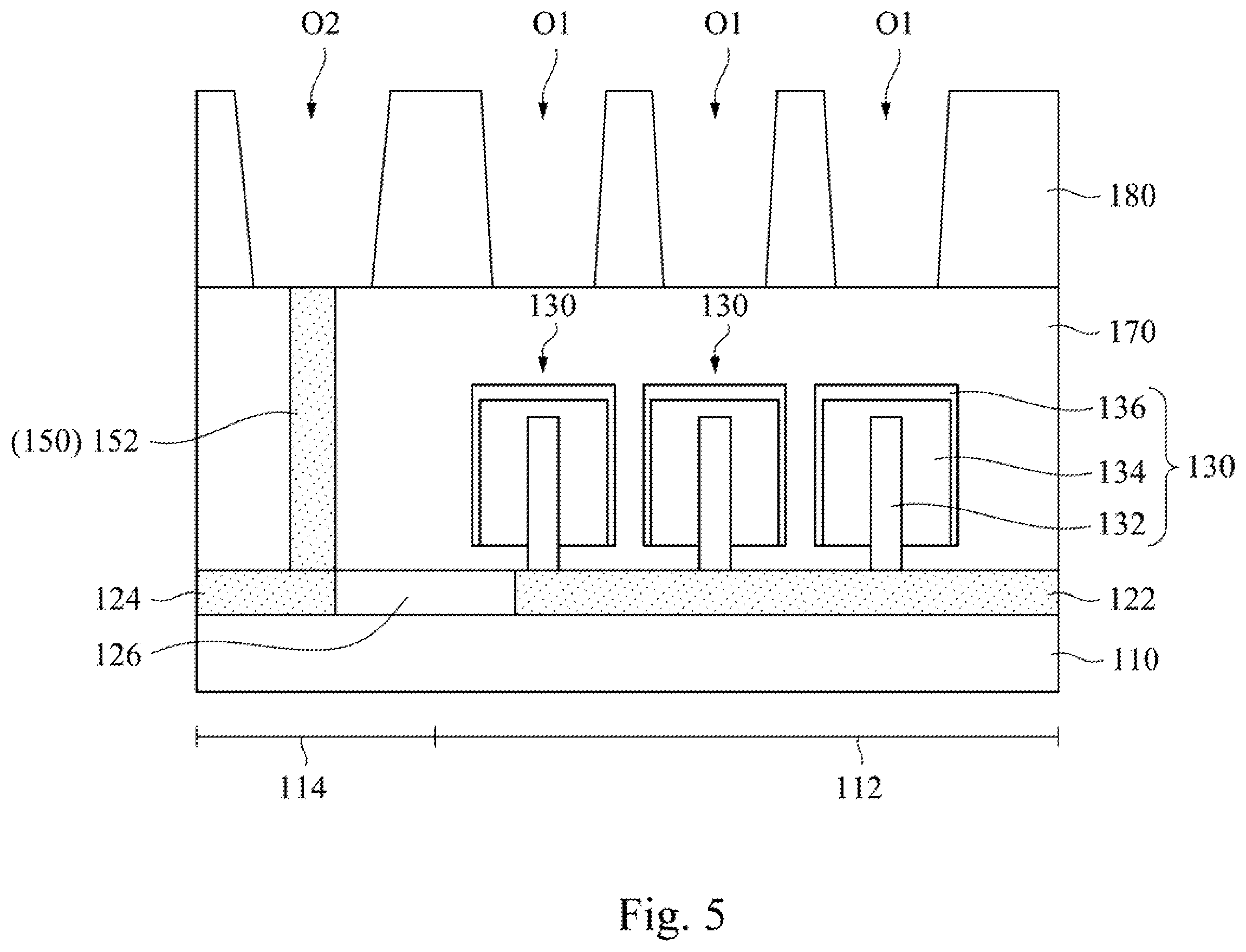 Patent US11832440 Figure 5 – Method of forming memory device