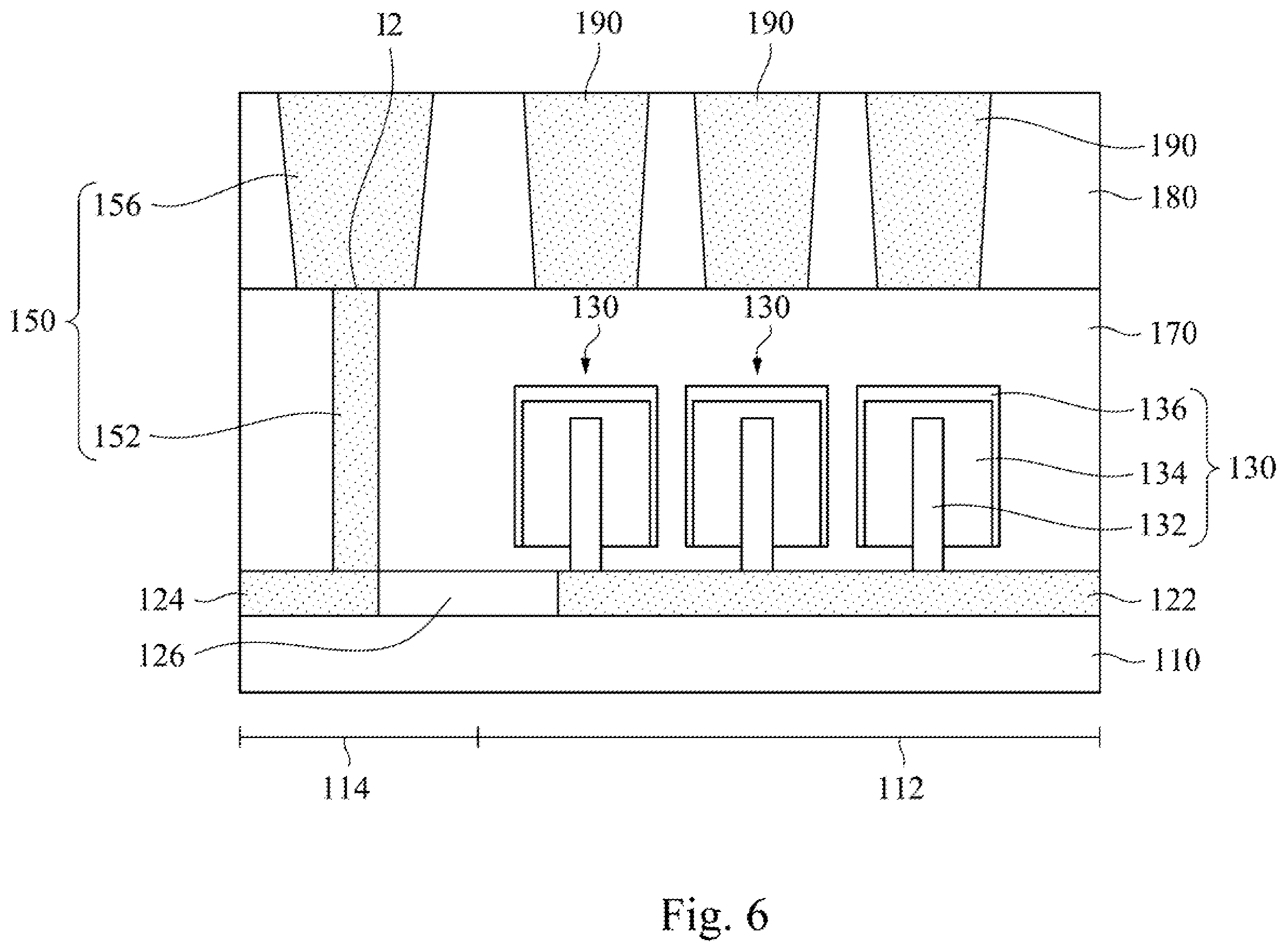 Patent US11832440 Figure 6 – Method of forming memory device