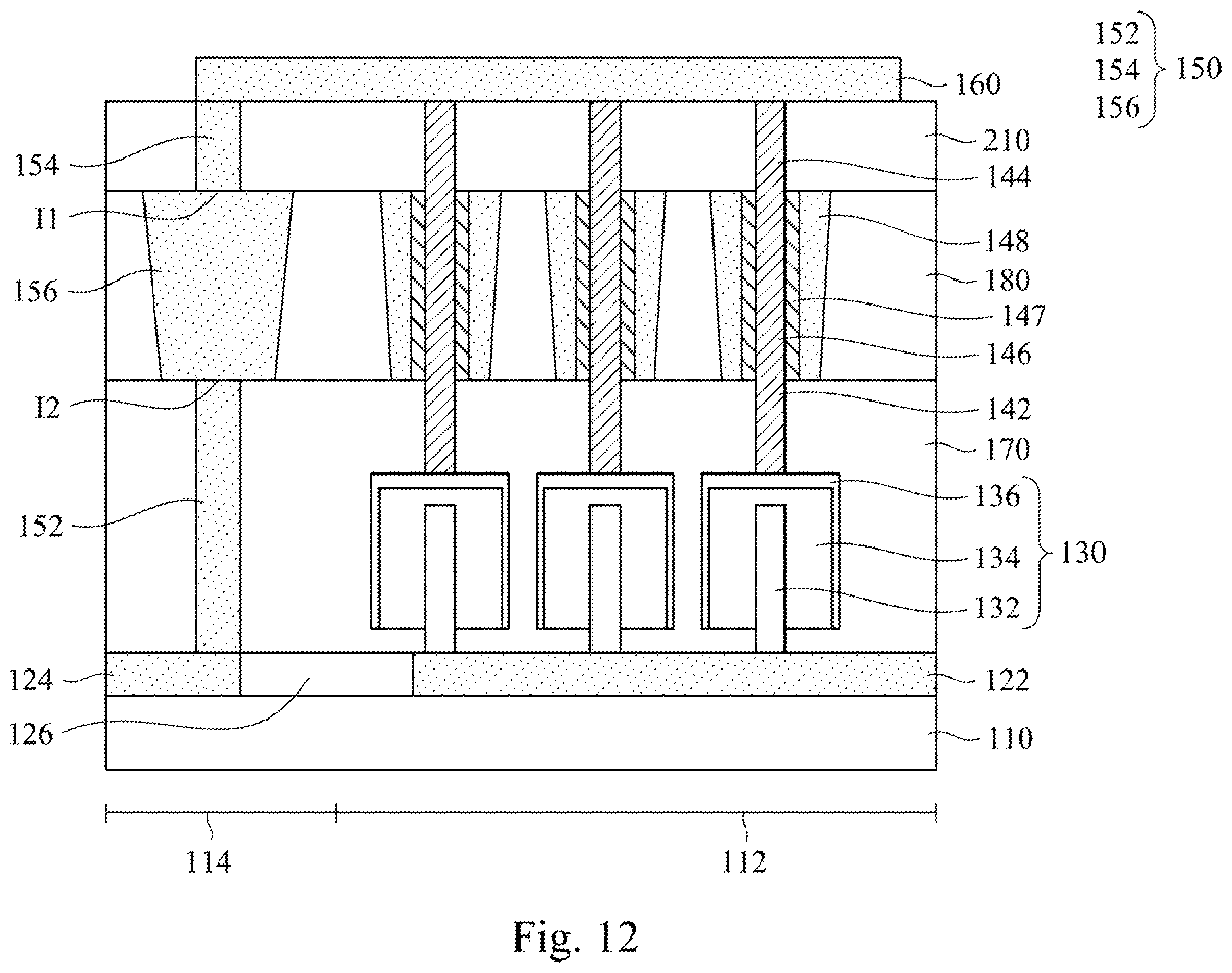 Patent US11832440 Figure 12 – Method of forming memory device