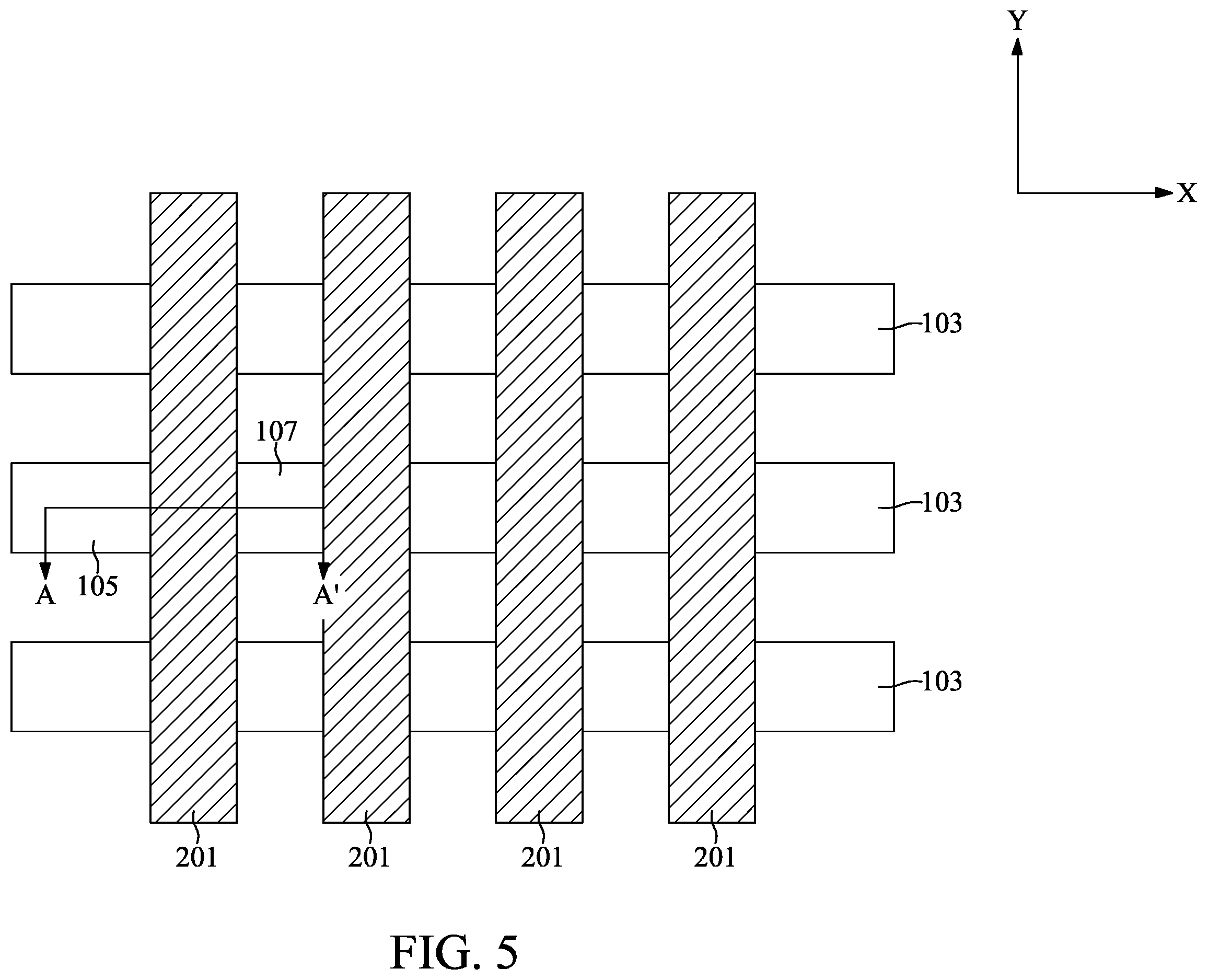 Patent US11832441 Figure 5 – Semiconductor device with embedded storage structure and method for fabricating the same