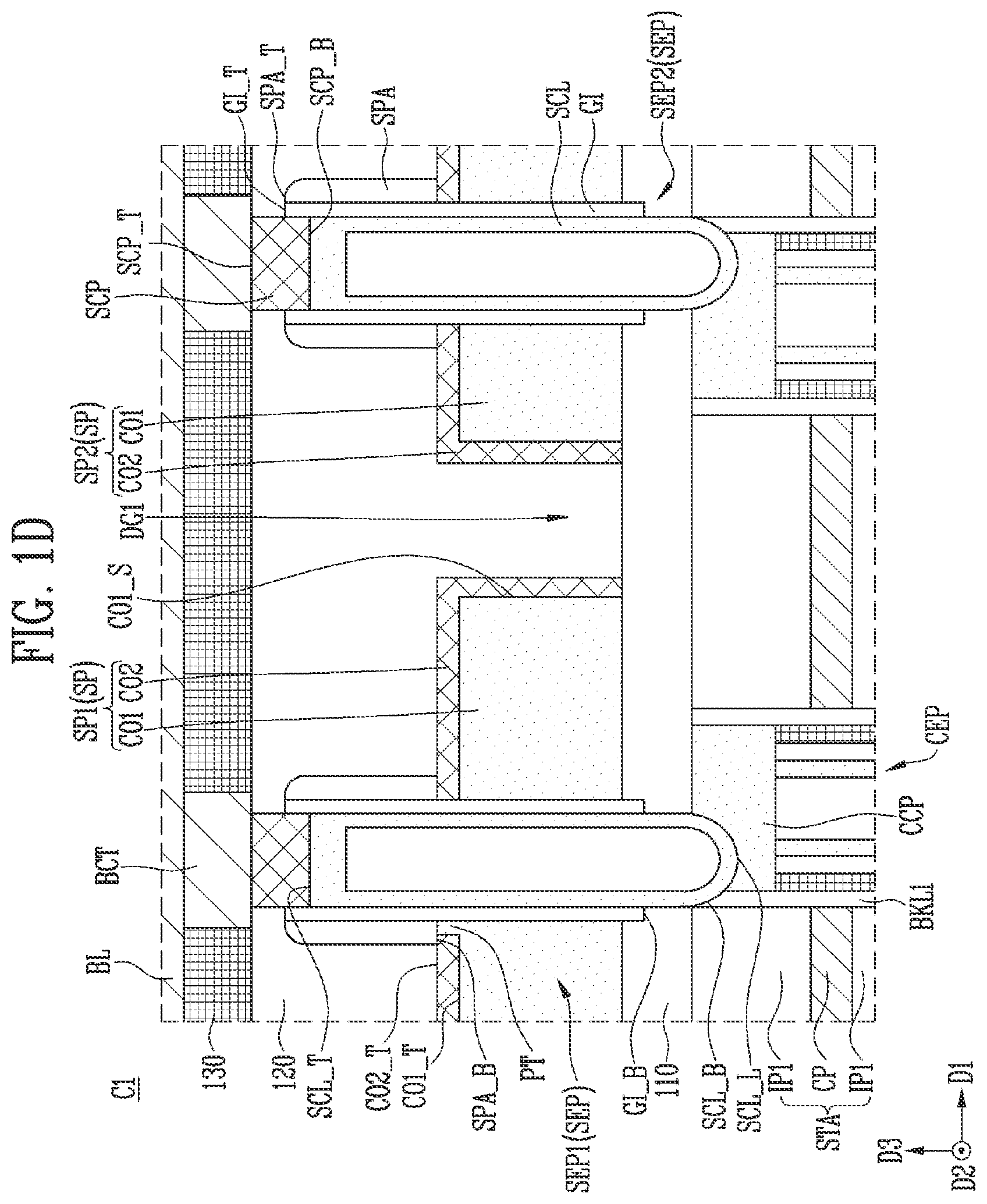 Patent US11832445 Figure 4 – Semiconductor device and manufacturing method of the semiconductor device