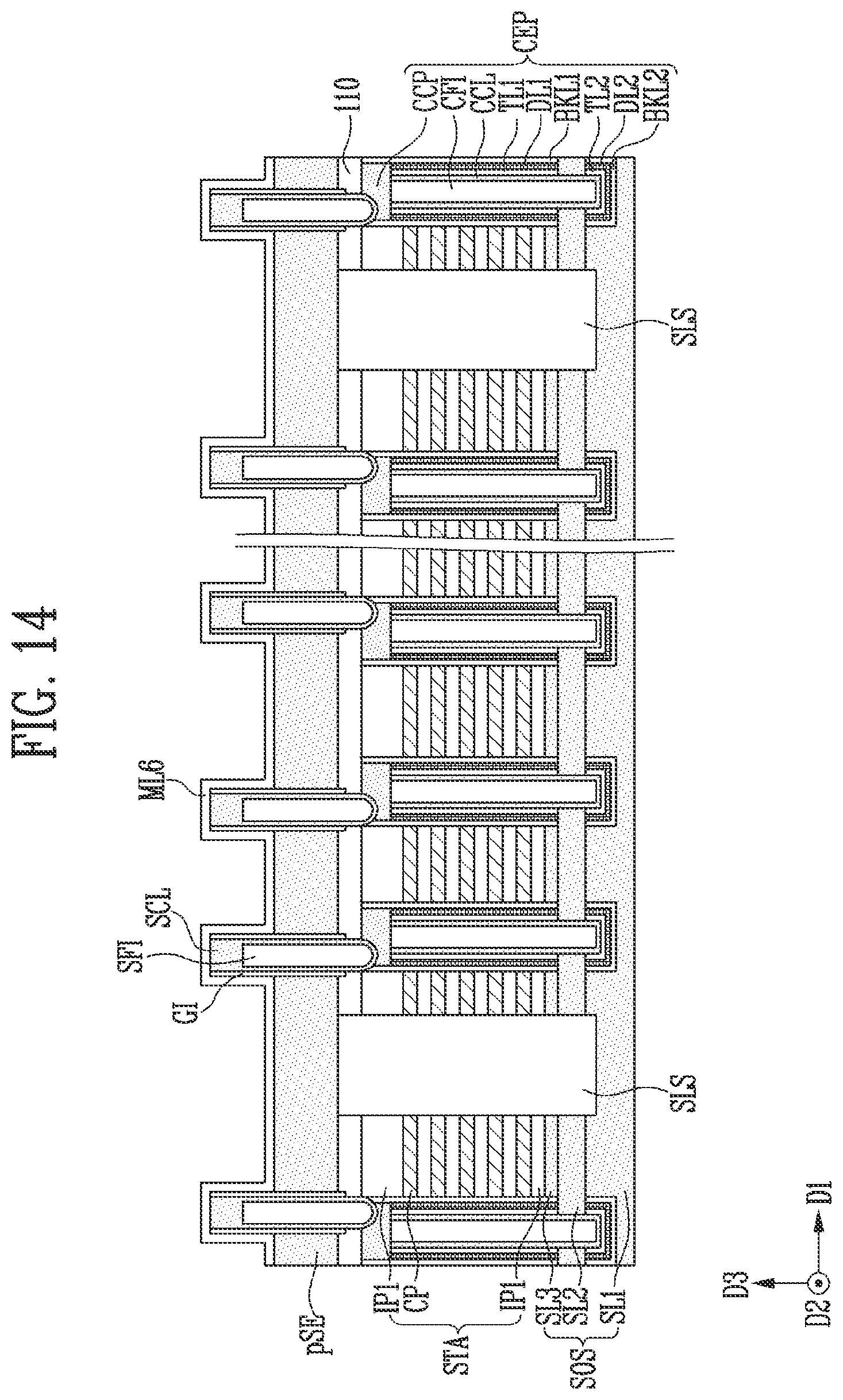 Patent US11832445 Figure 20 – Semiconductor device and manufacturing method of the semiconductor device