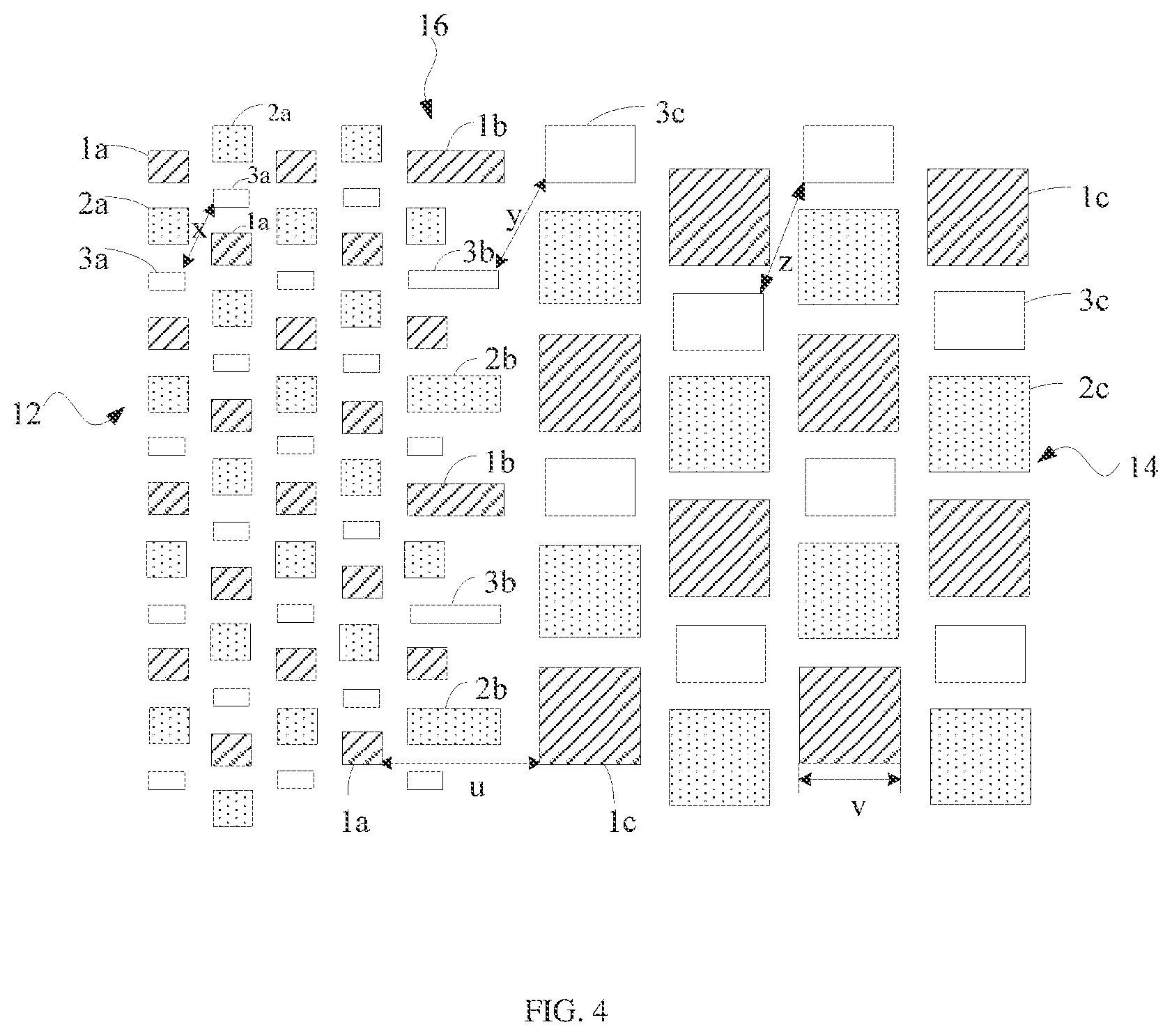 Patent US11832455 Figure 4 – Display panel and display device
