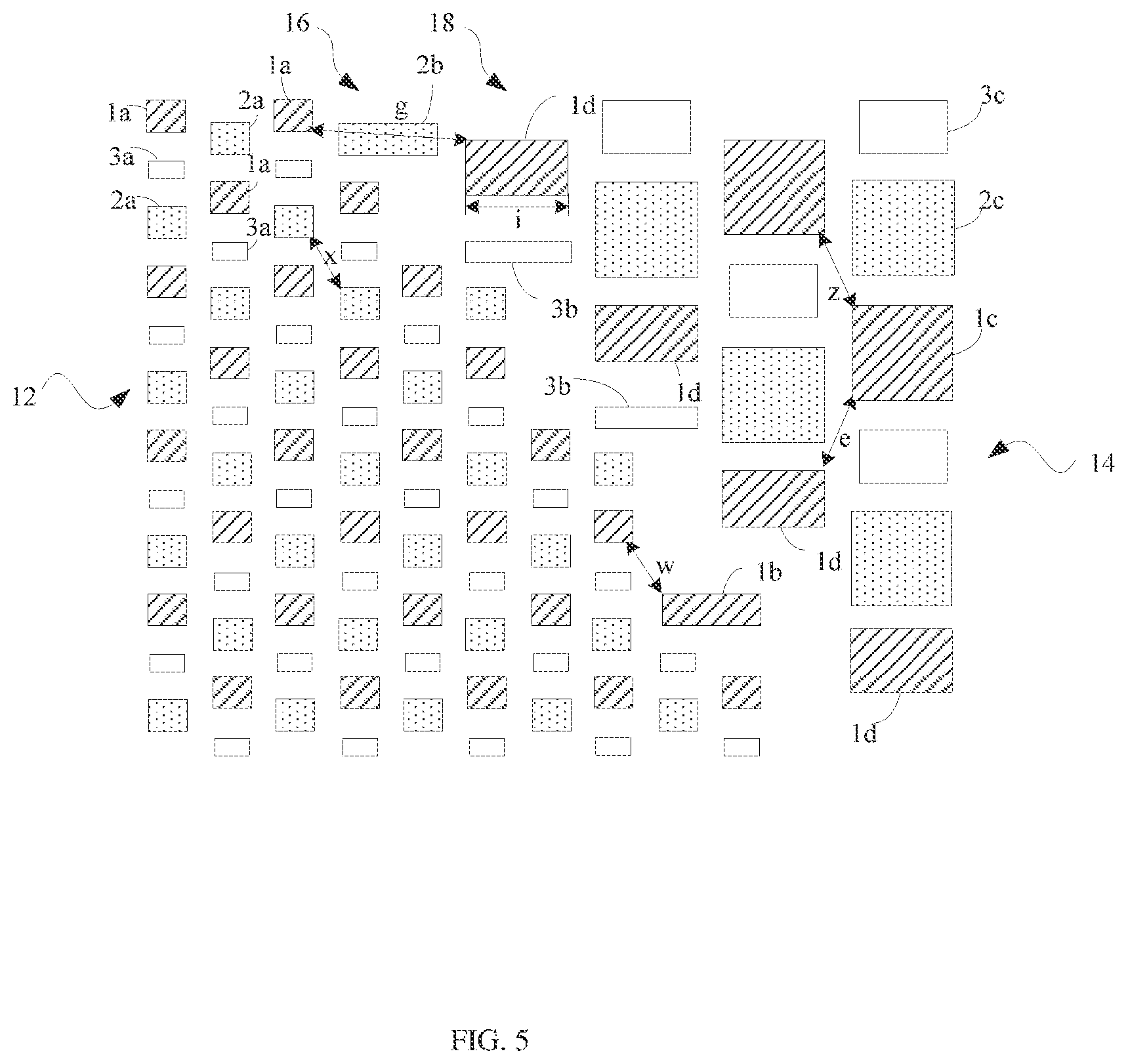 Patent US11832455 Figure 5 – Display panel and display device