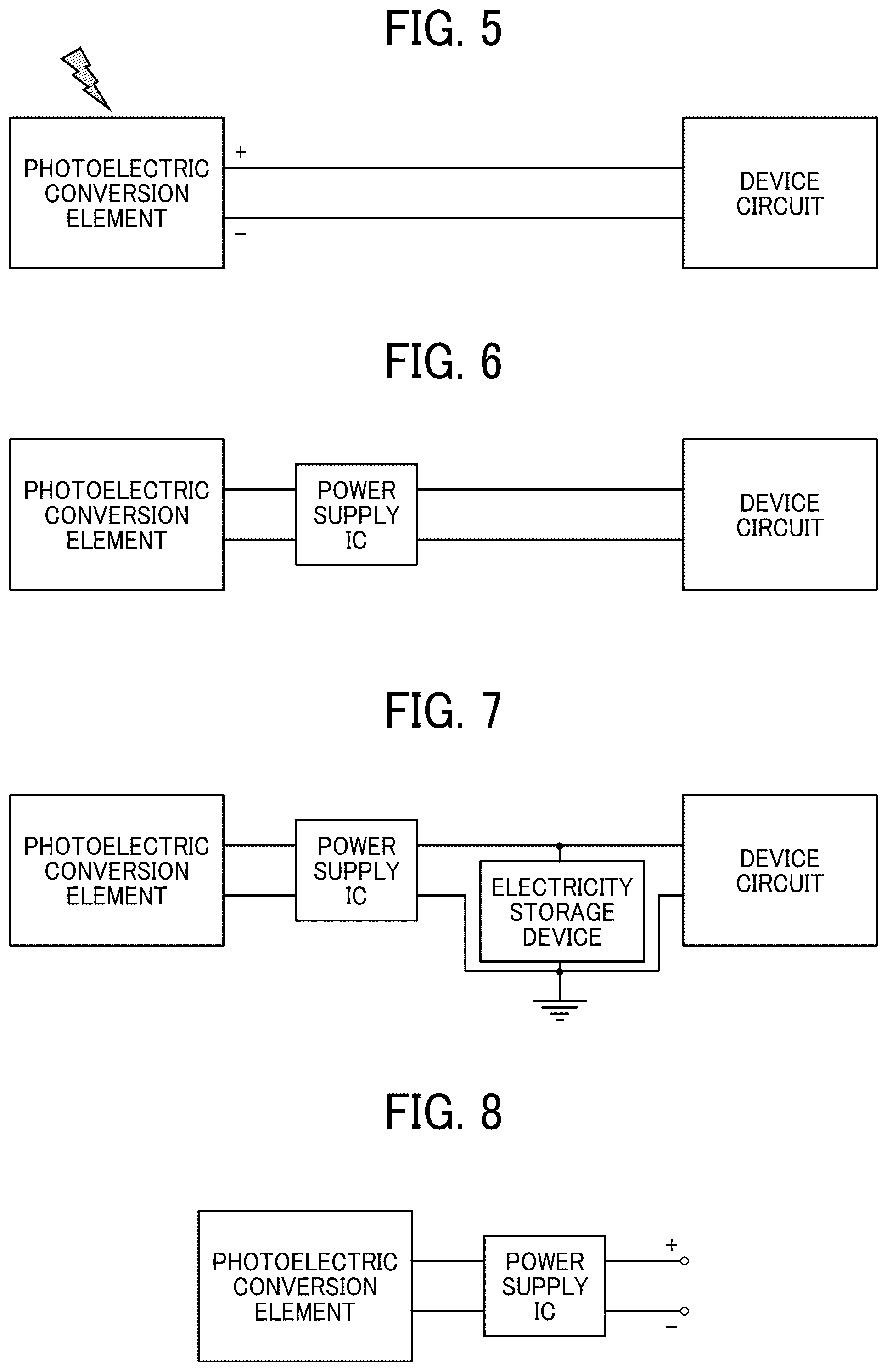 Patent US11832461 Figure 5 – Photoelectric conversion module, electronic device, and power supply module