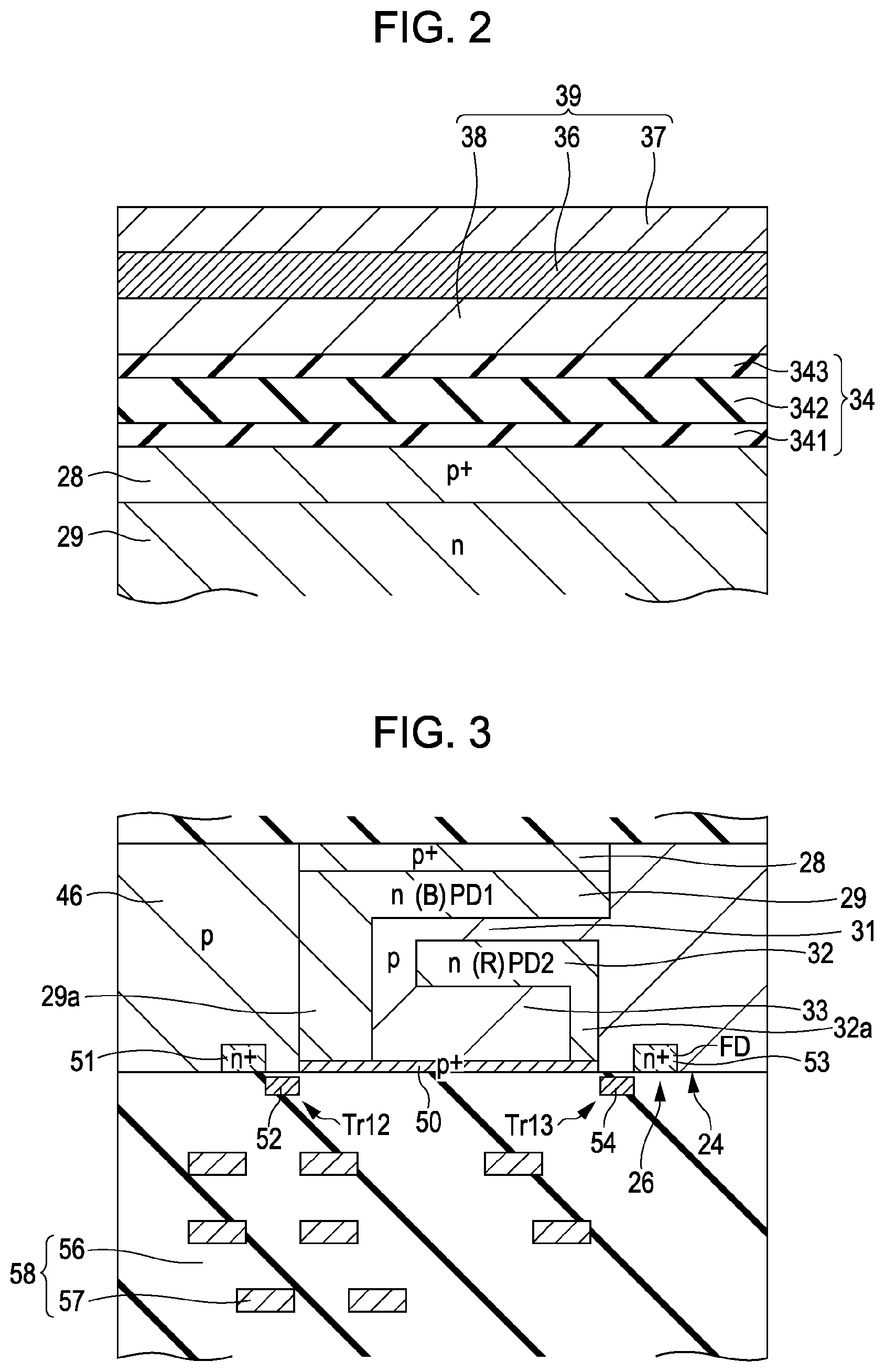 Patent US11832463 Figure 2 – Solid-state imaging device, method of manufacturing the same, and electronic apparatus