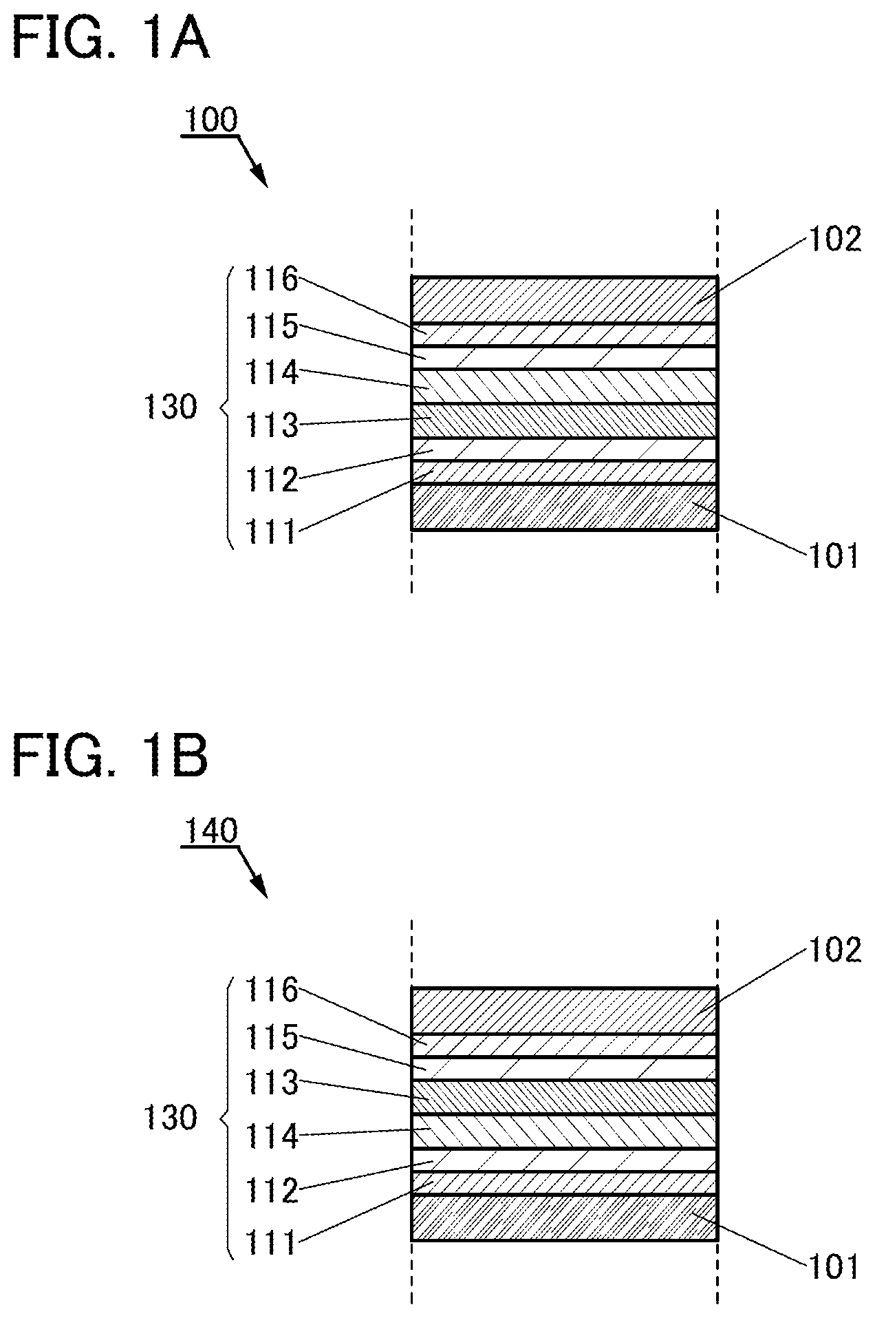 Patent US11832465 — Light-emitting element, light-emitting device, electronic device, and lighting device — Figure 1