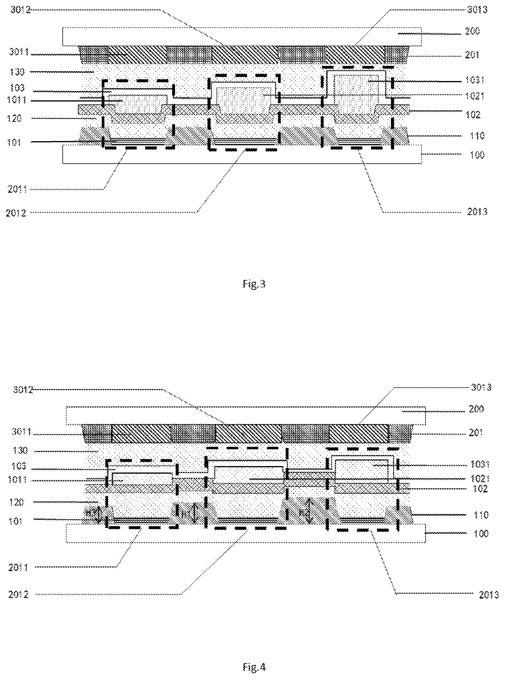 Patent US11832469 Figure 2 – Display substrate, method for manufacturing display substrate, and display apparatus