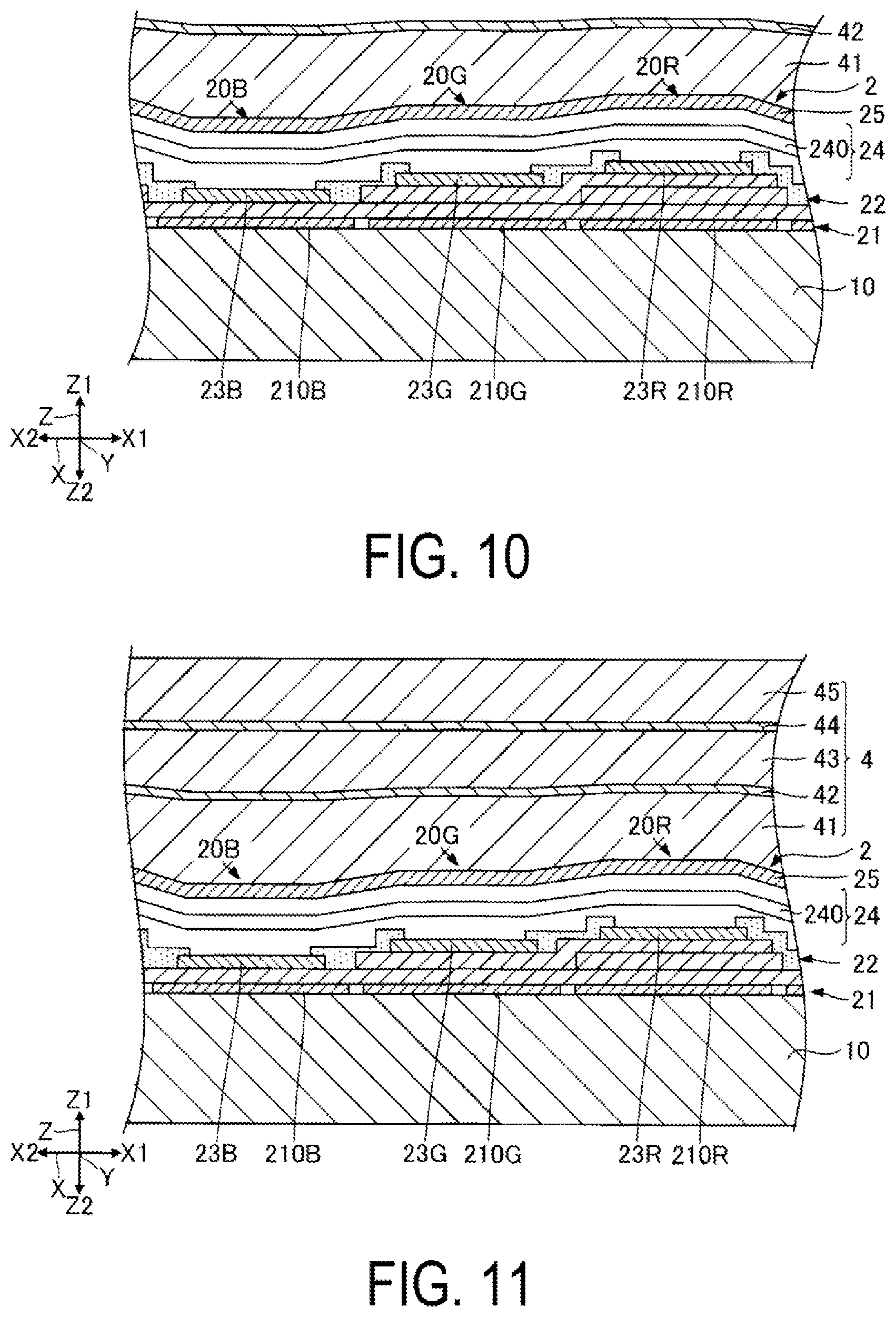 Patent US11832470 Figure 6 – Organic electroluminescence device and electronic apparatus