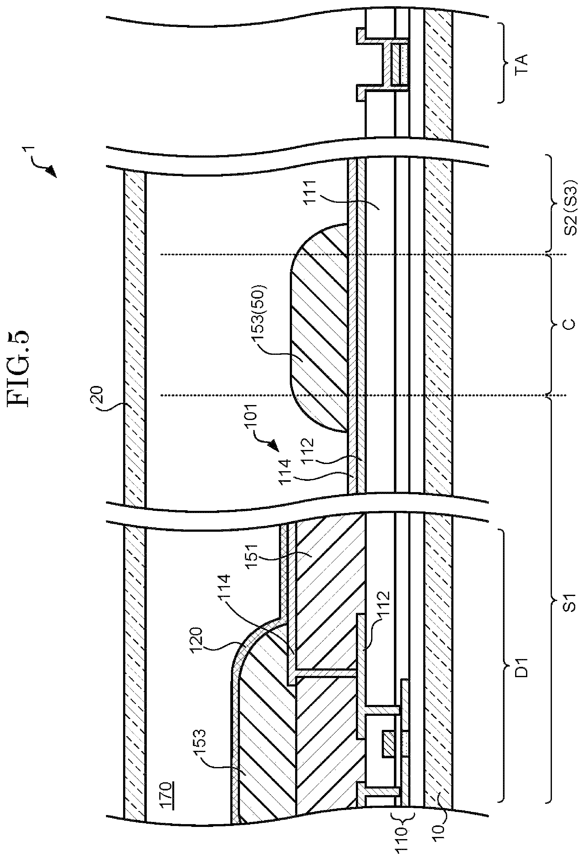 Patent US11832472 Figure 5 – Semiconductor device