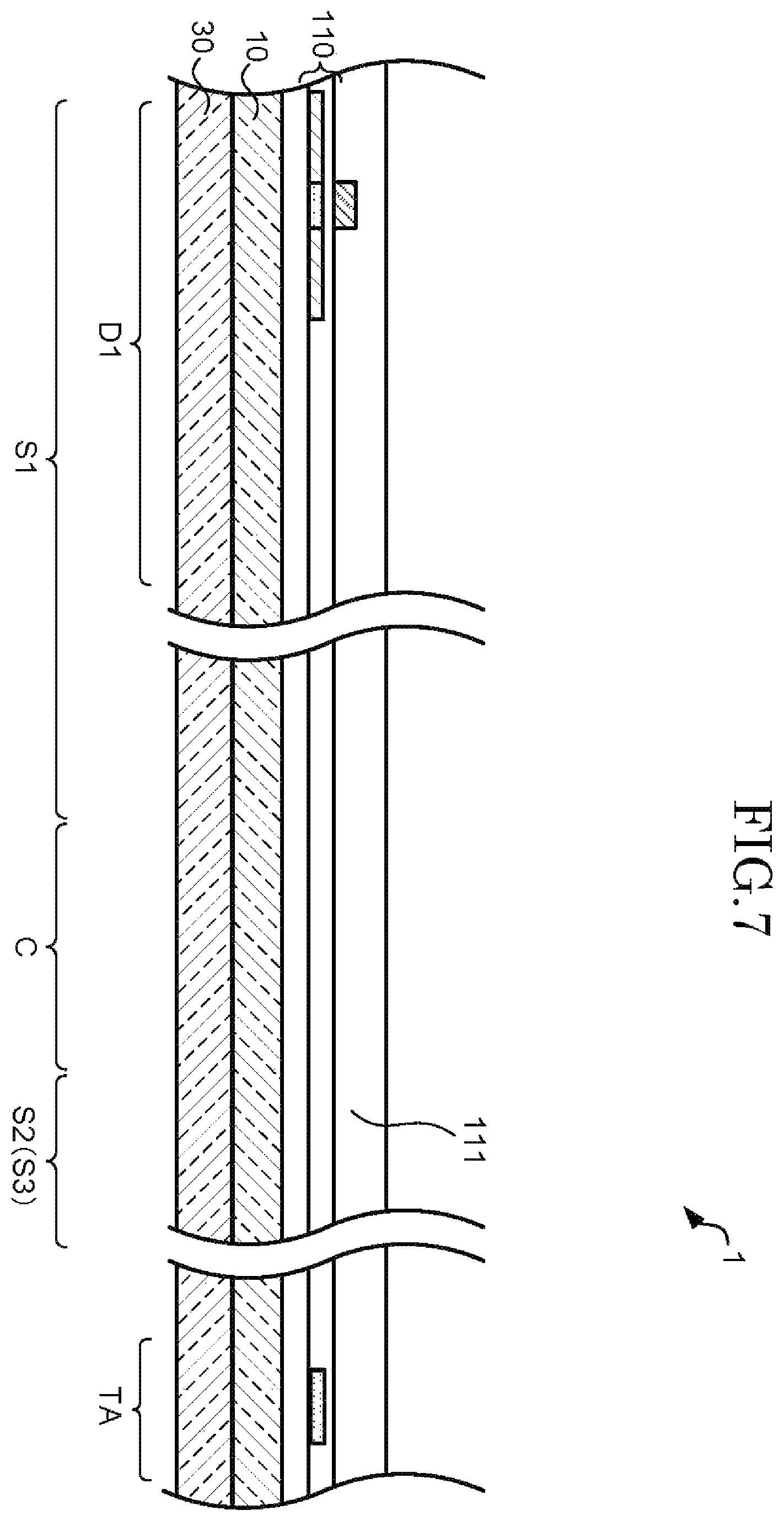 Patent US11832472 Figure 7 – Semiconductor device