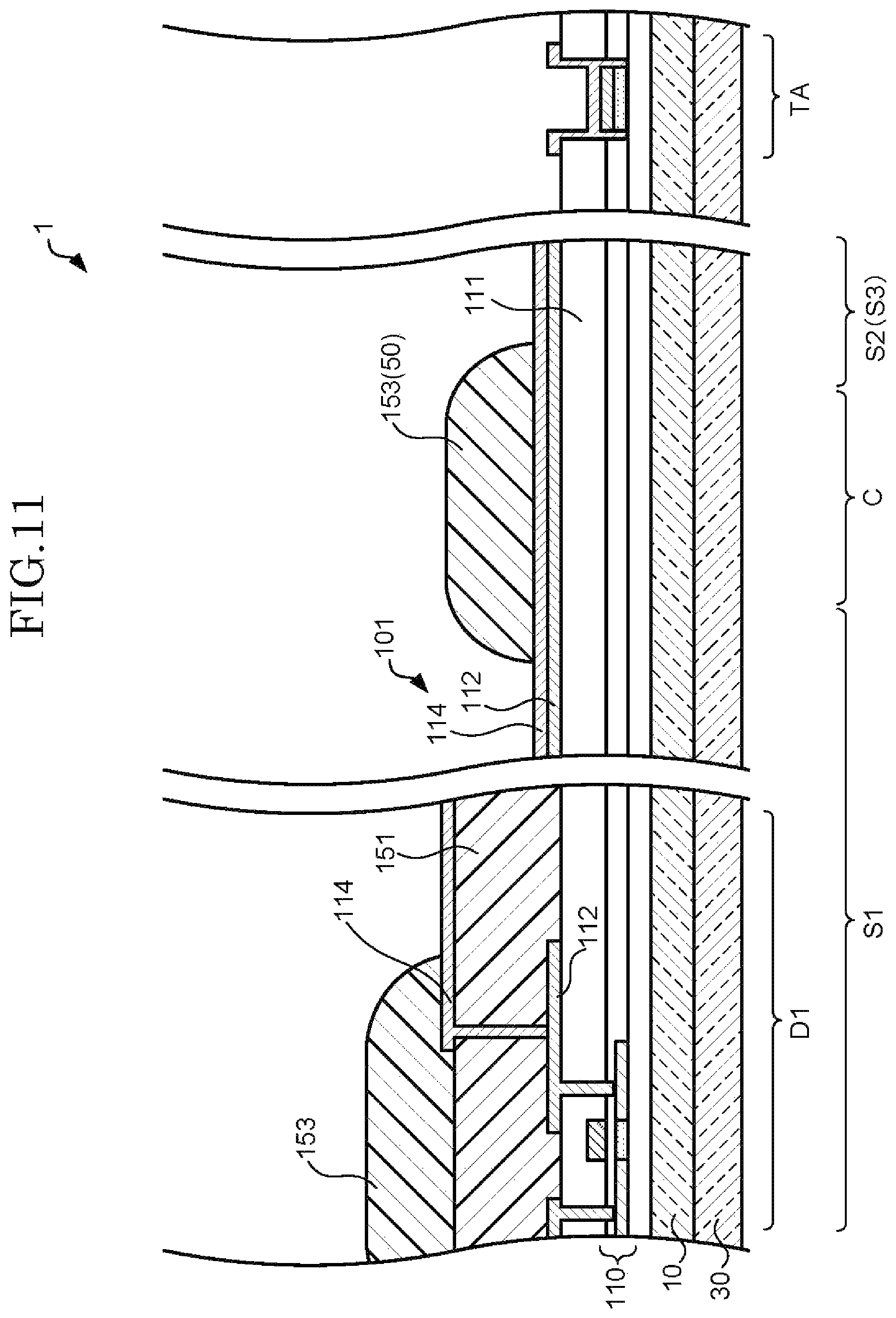 Patent US11832472 Figure 11 – Semiconductor device