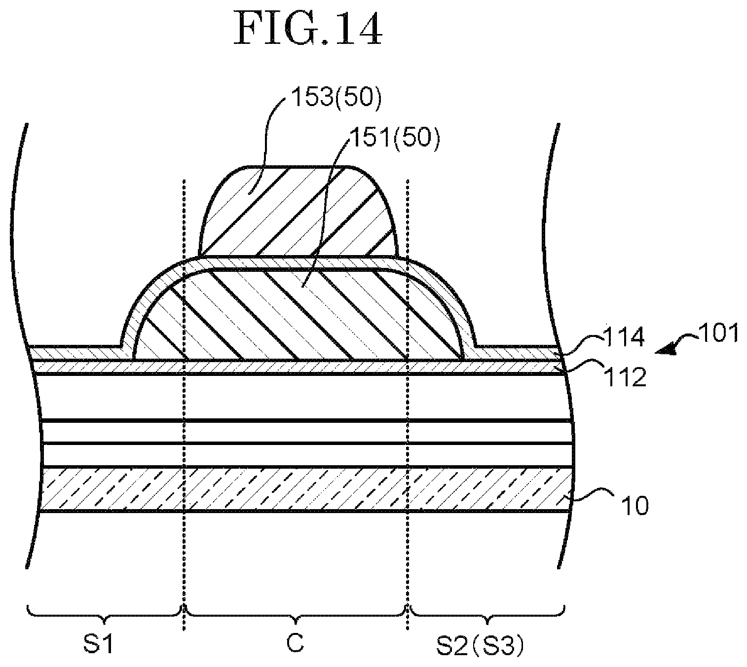 Patent US11832472 Figure 14 – Semiconductor device