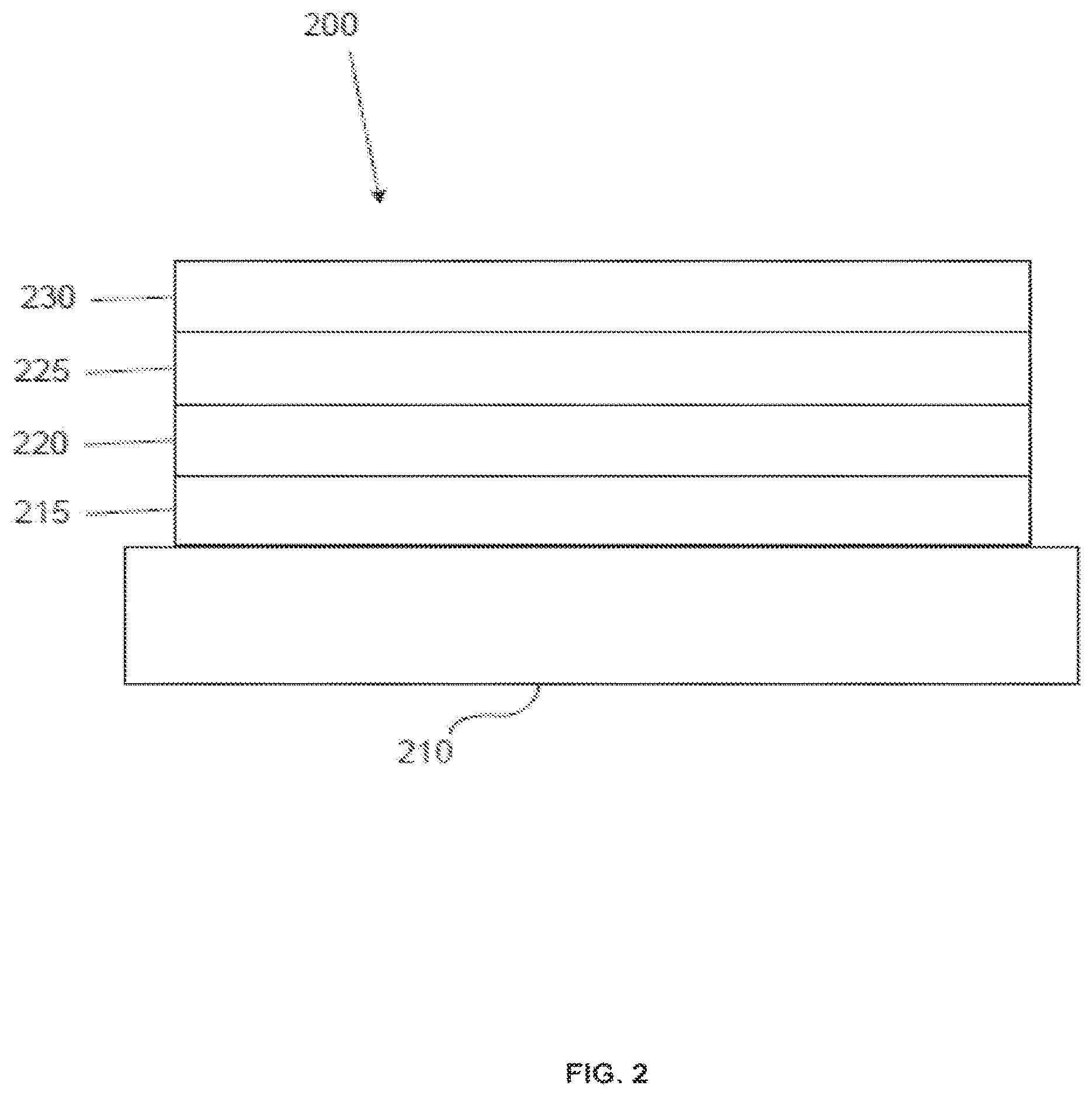 Patent US11832474 Figure 2 – OLED device having enhancement layer(s)