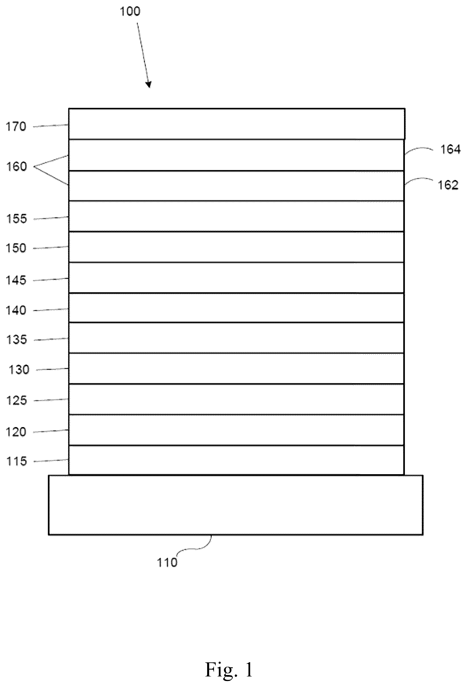 Patent US11832475 Figure 1 – Flexible electronic display device
