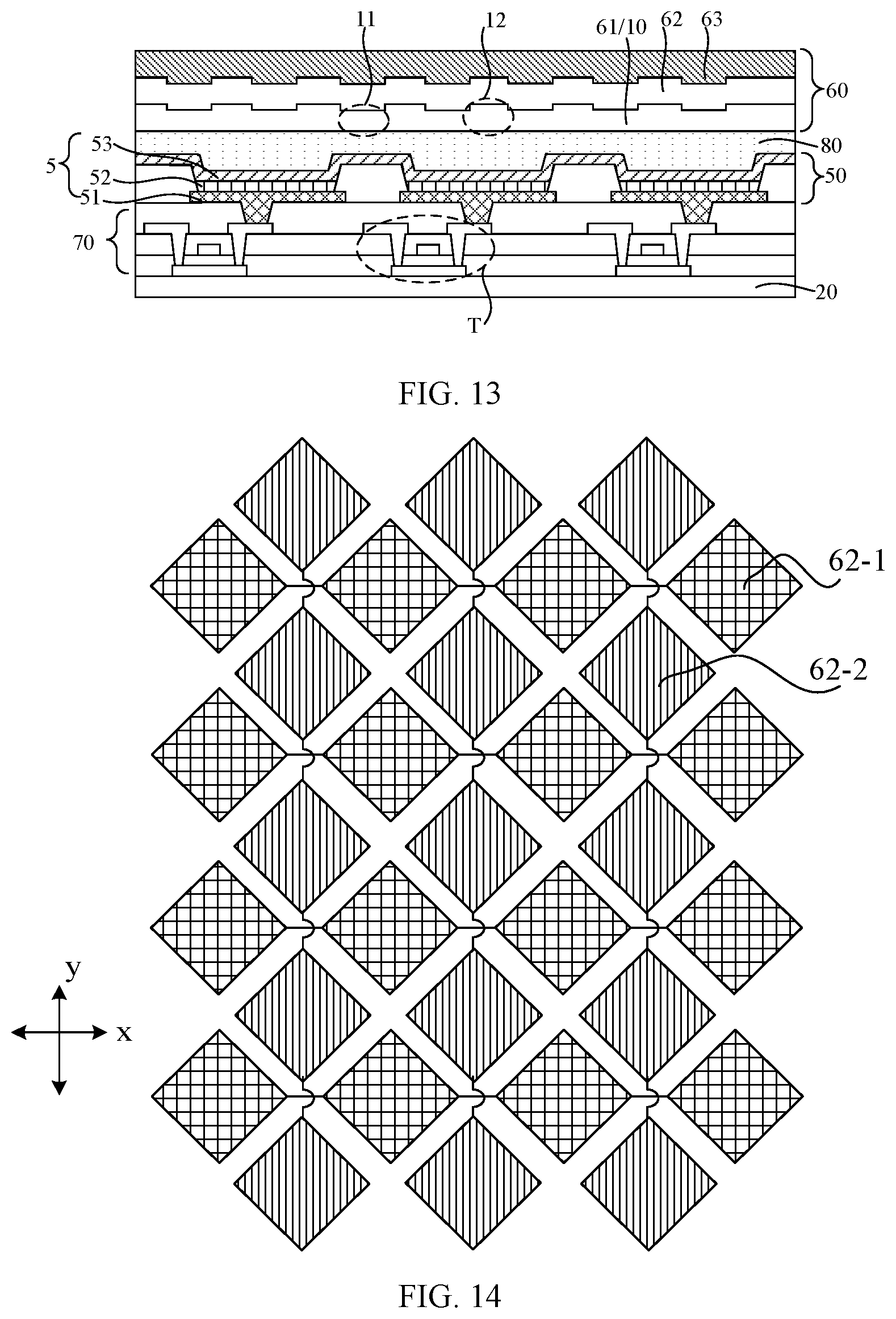 Patent US11832476 Figure 6 – Display panel and display device including multi-thickness sub-regions of a light transmitting layer