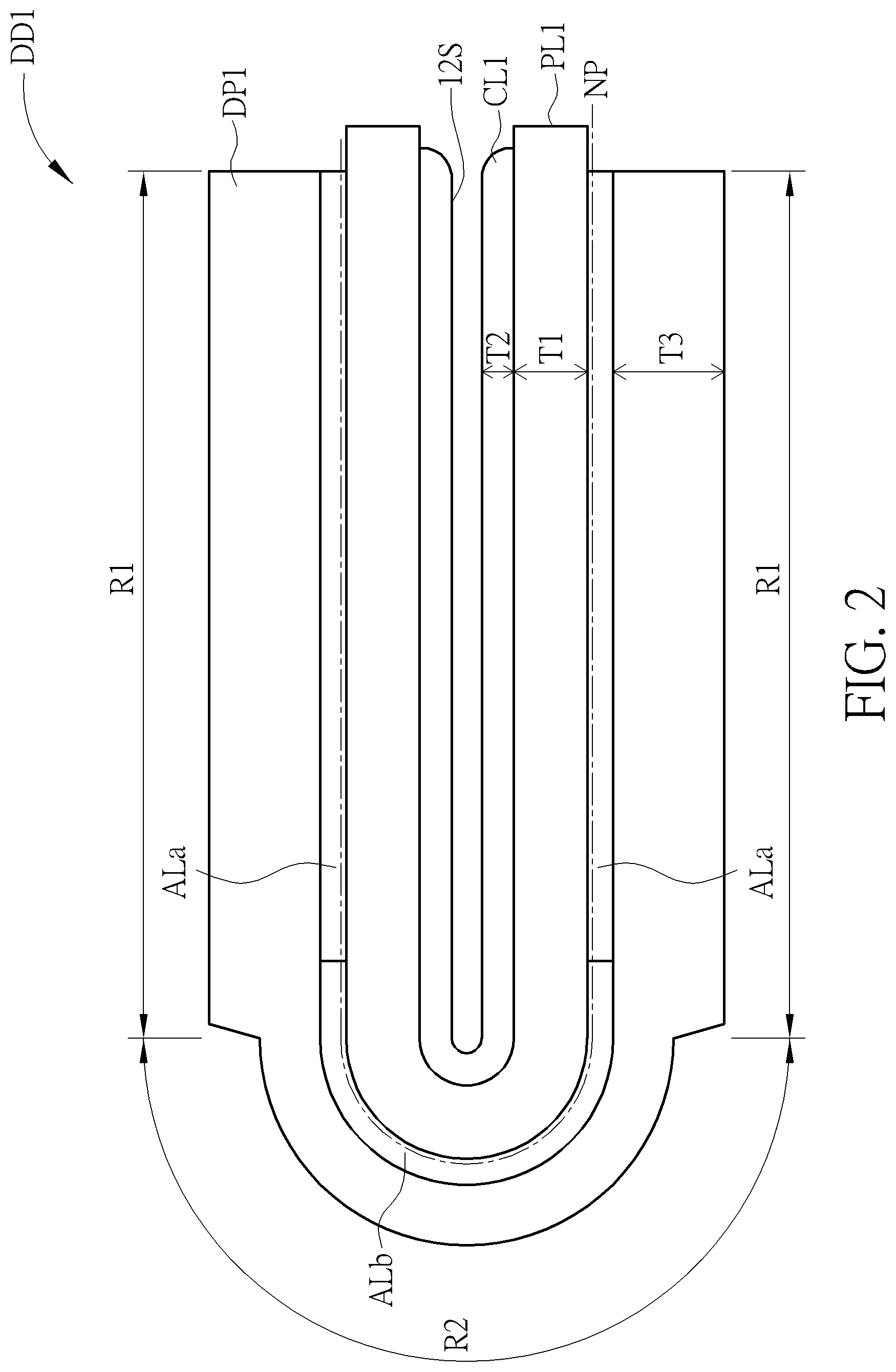 Patent US11832477 Figure 2 – Display device