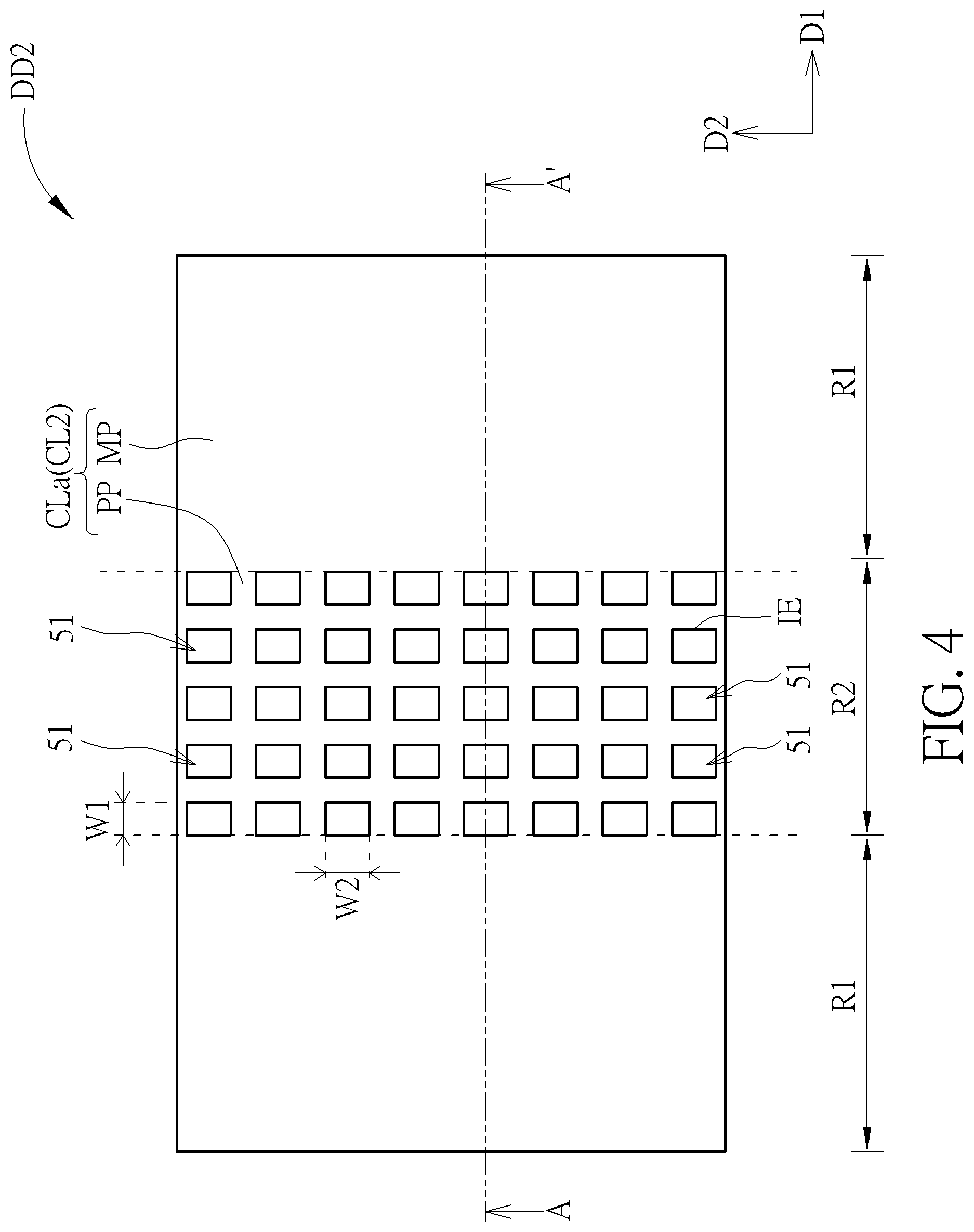 Patent US11832477 Figure 4 – Display device