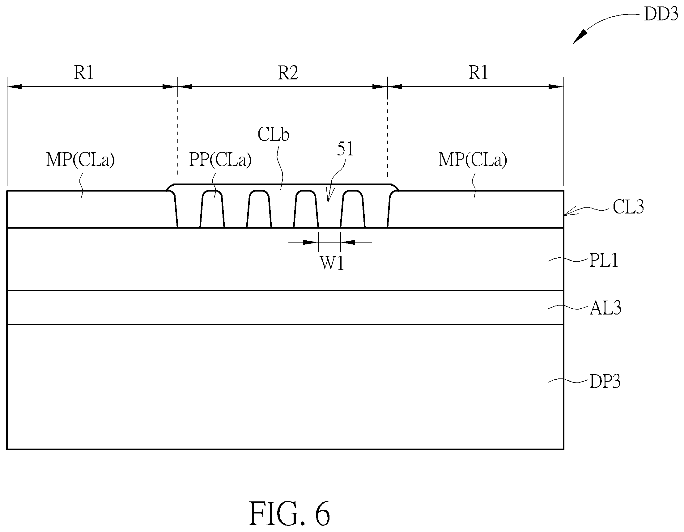 Patent US11832477 Figure 6 – Display device