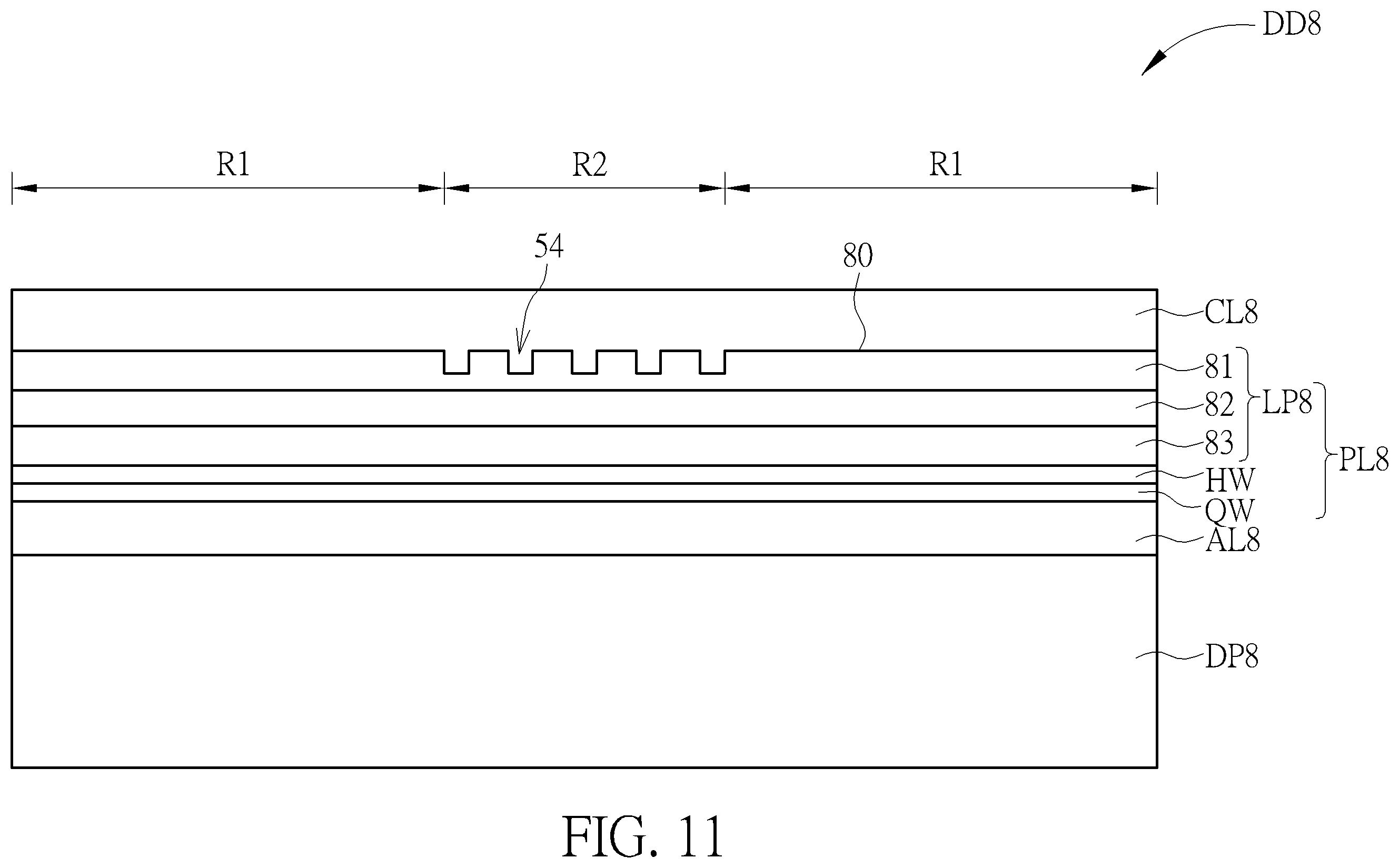 Patent US11832477 Figure 11 – Display device