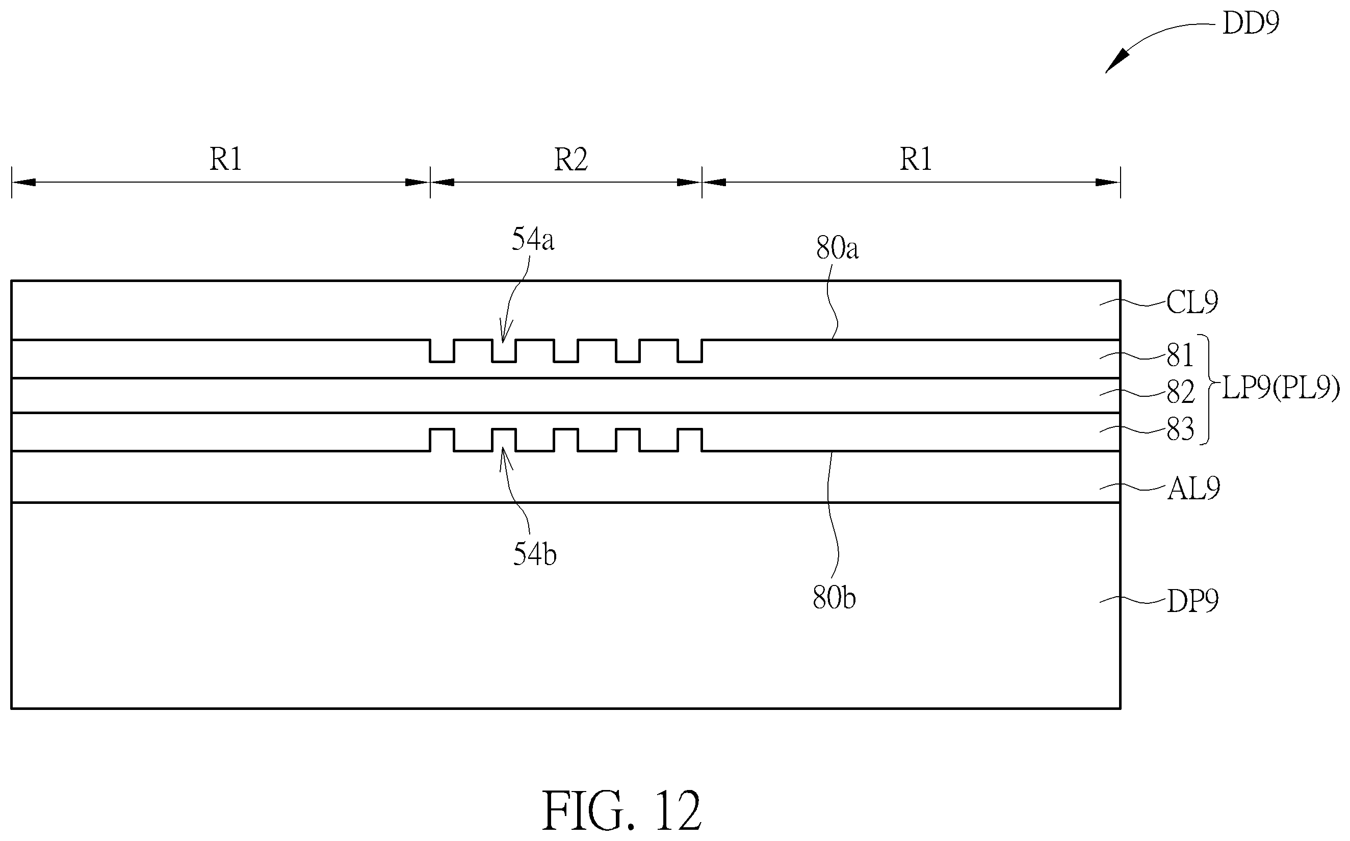 Patent US11832477 Figure 12 – Display device