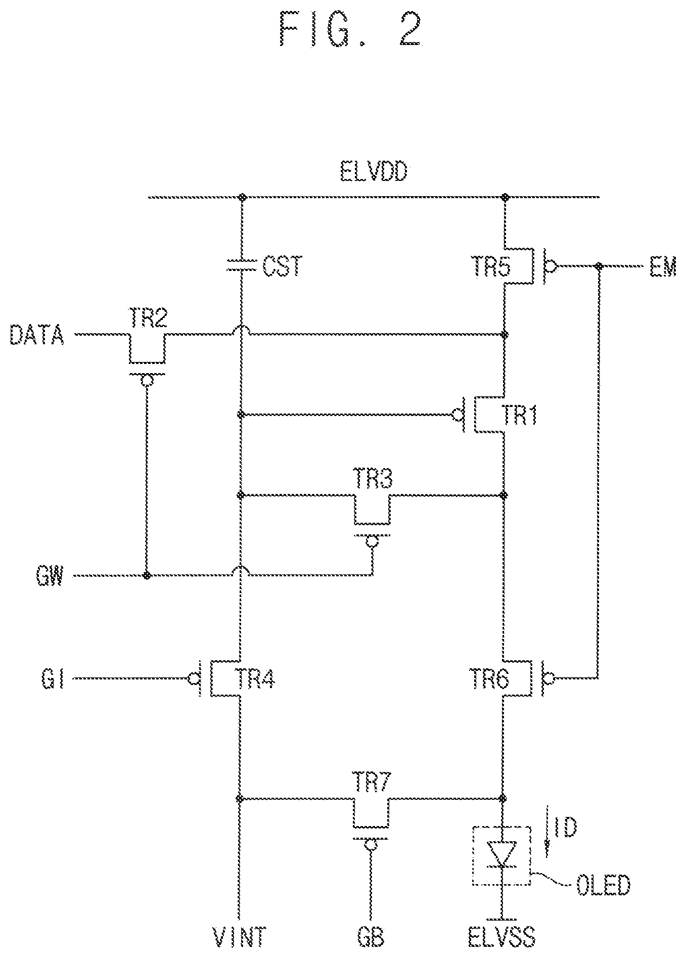 Patent US11832478 Figure 2 – Display device