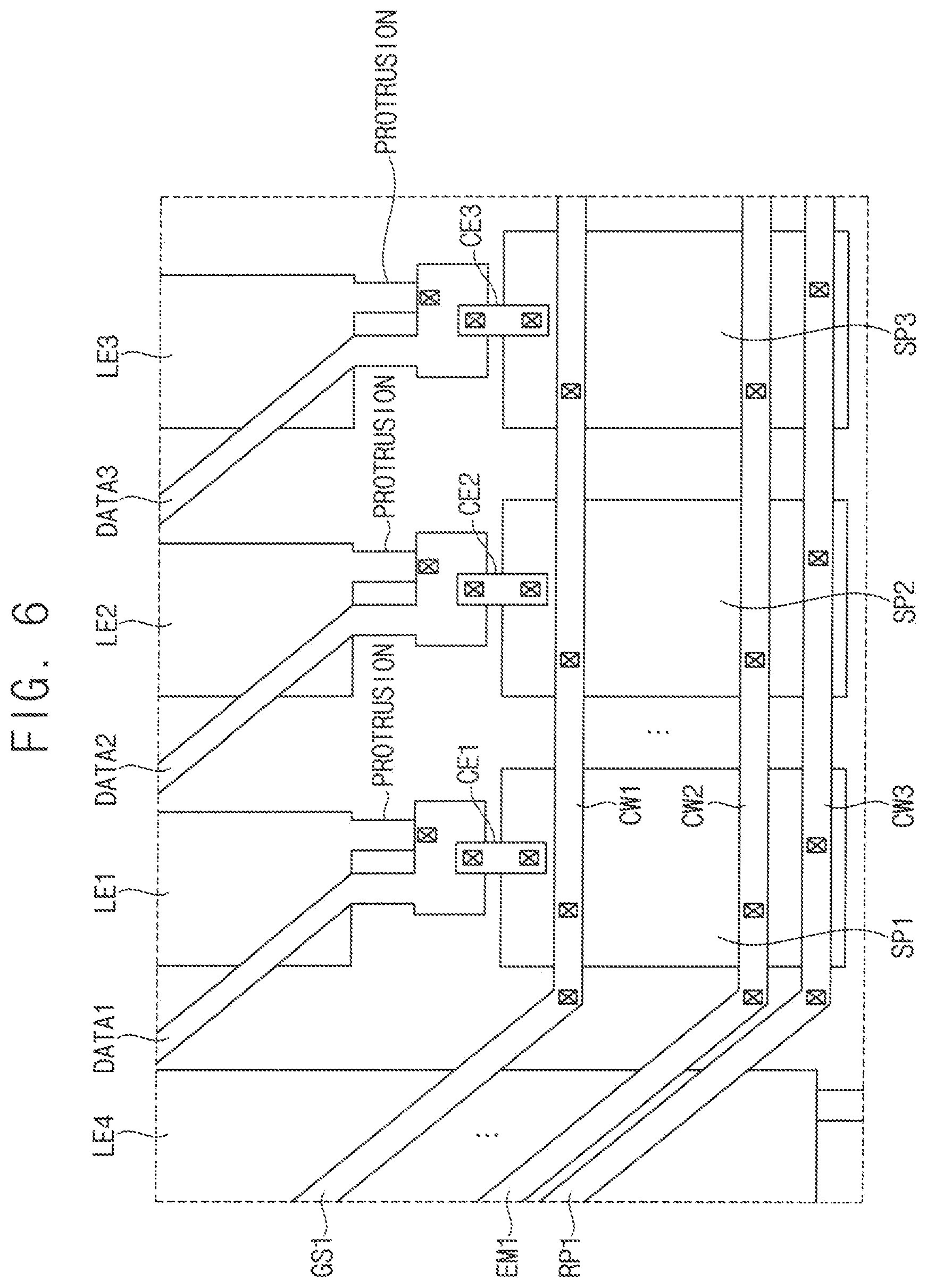 Patent US11832478 Figure 6 – Display device