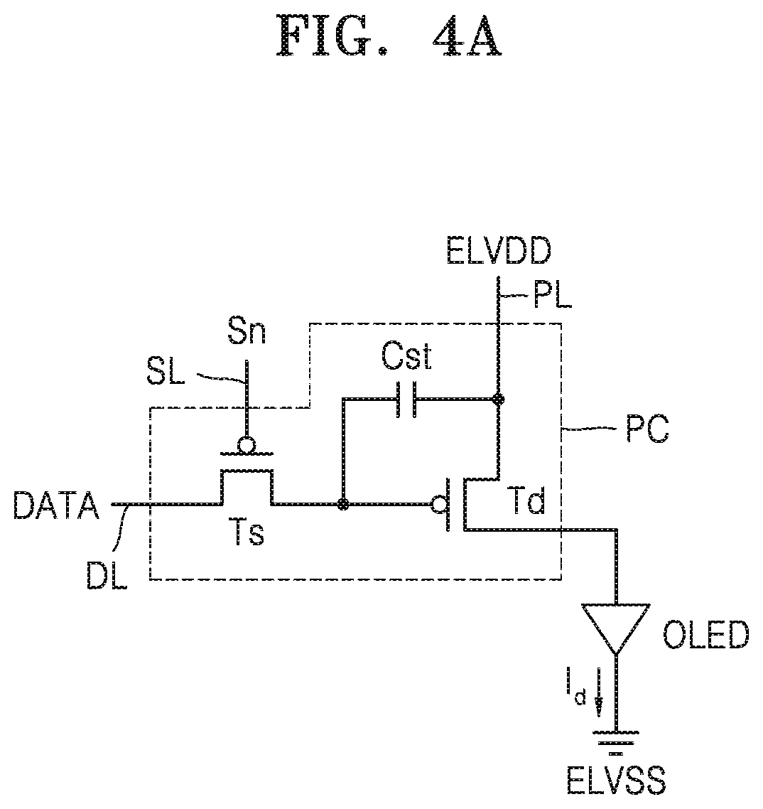 Patent US11832479 Figure 5 – Display device which includes an expanded display area