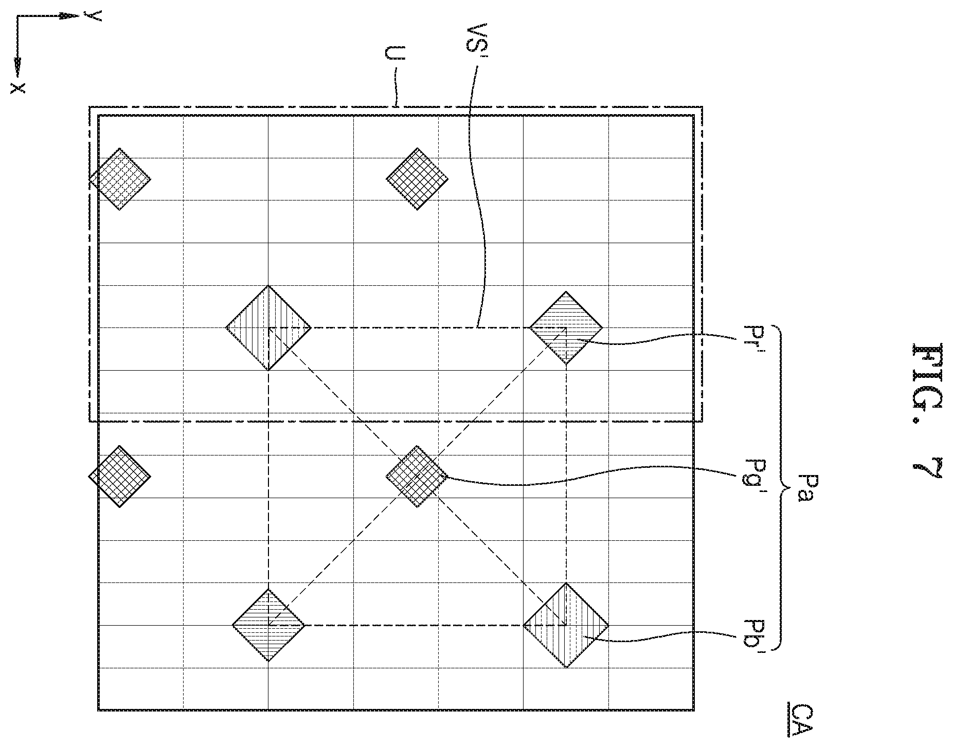 Patent US11832479 Figure 9 – Display device which includes an expanded display area
