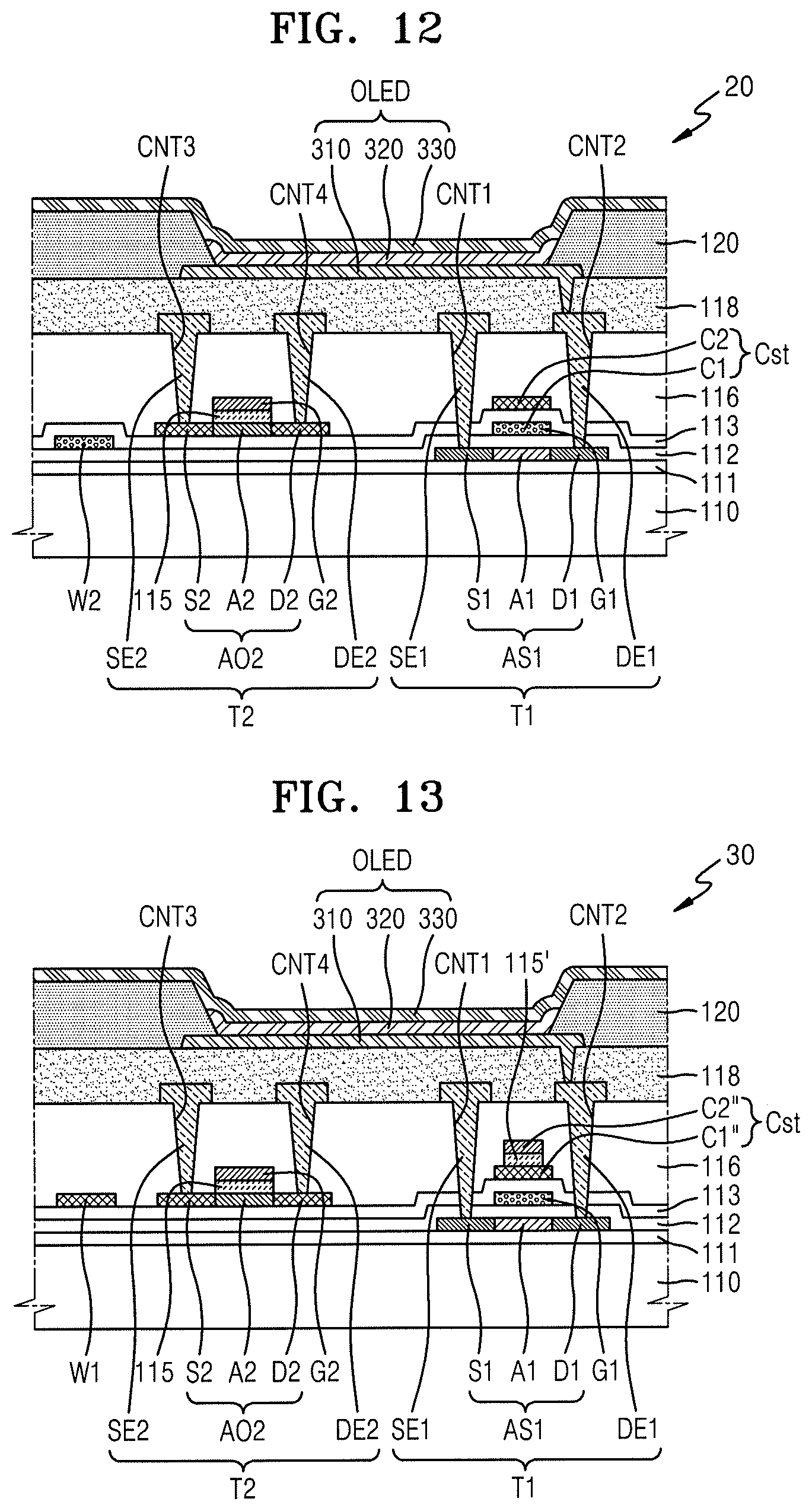 Patent US11832480 Figure 7 – Display apparatus
