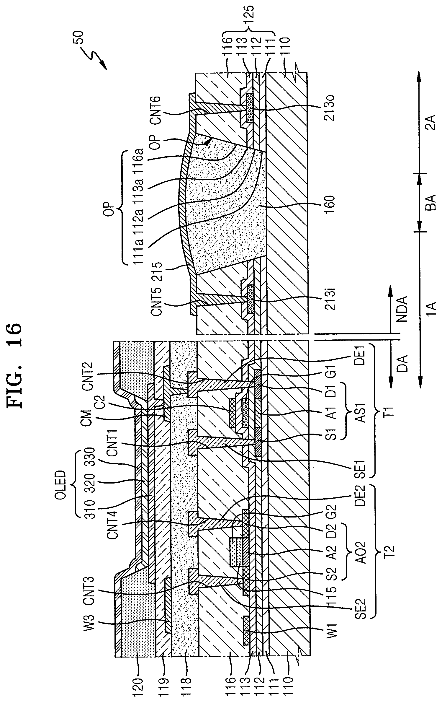 Patent US11832480 Figure 9 – Display apparatus