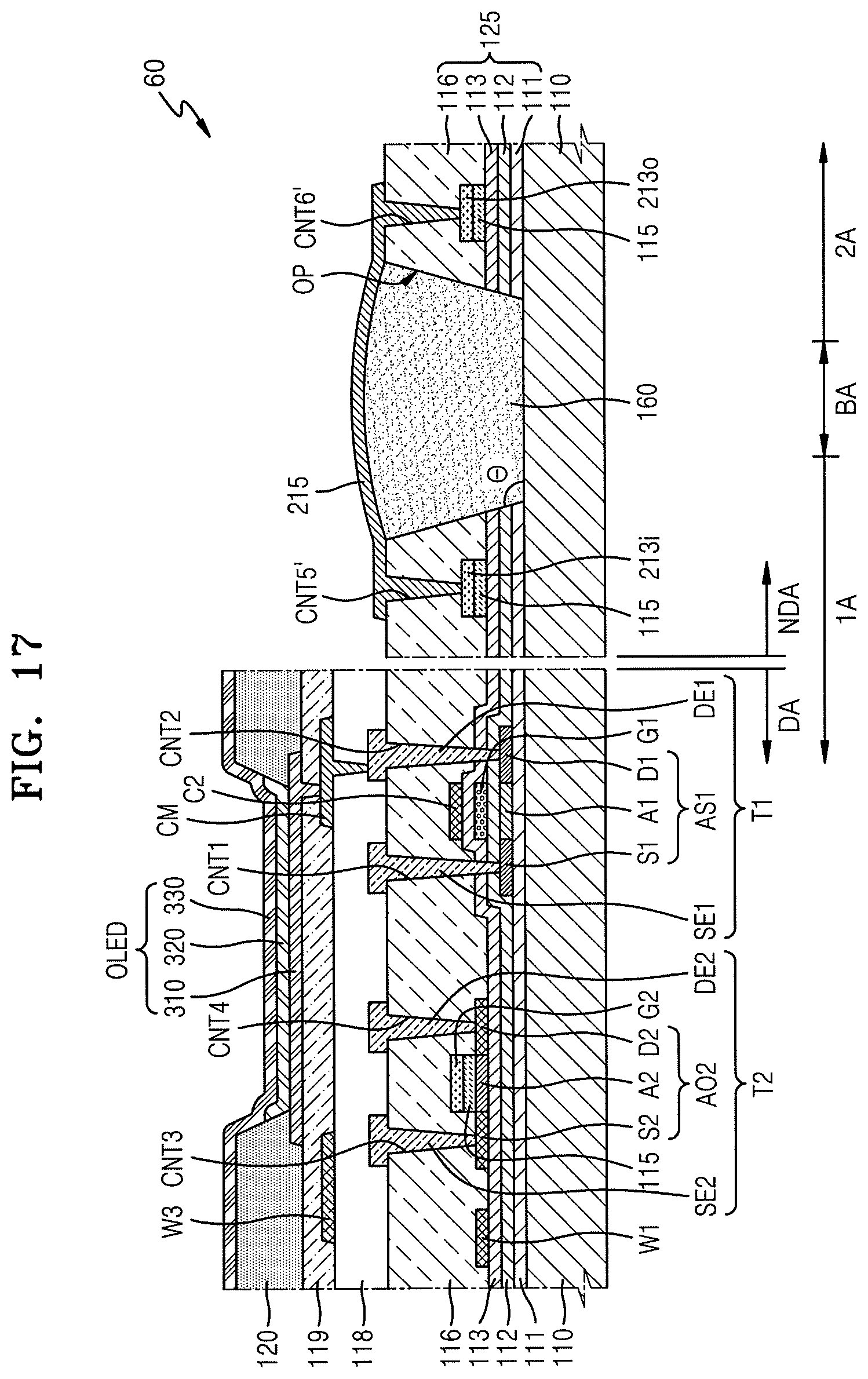 Patent US11832480 Figure 10 – Display apparatus
