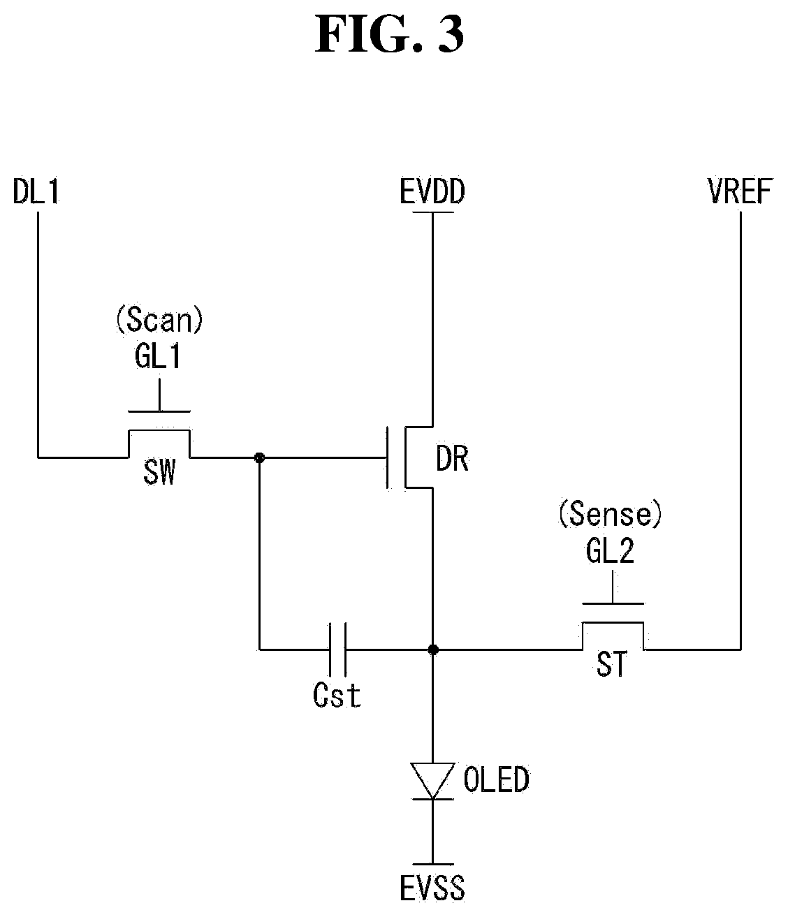 Patent US11832483 Figure 3 – Display device