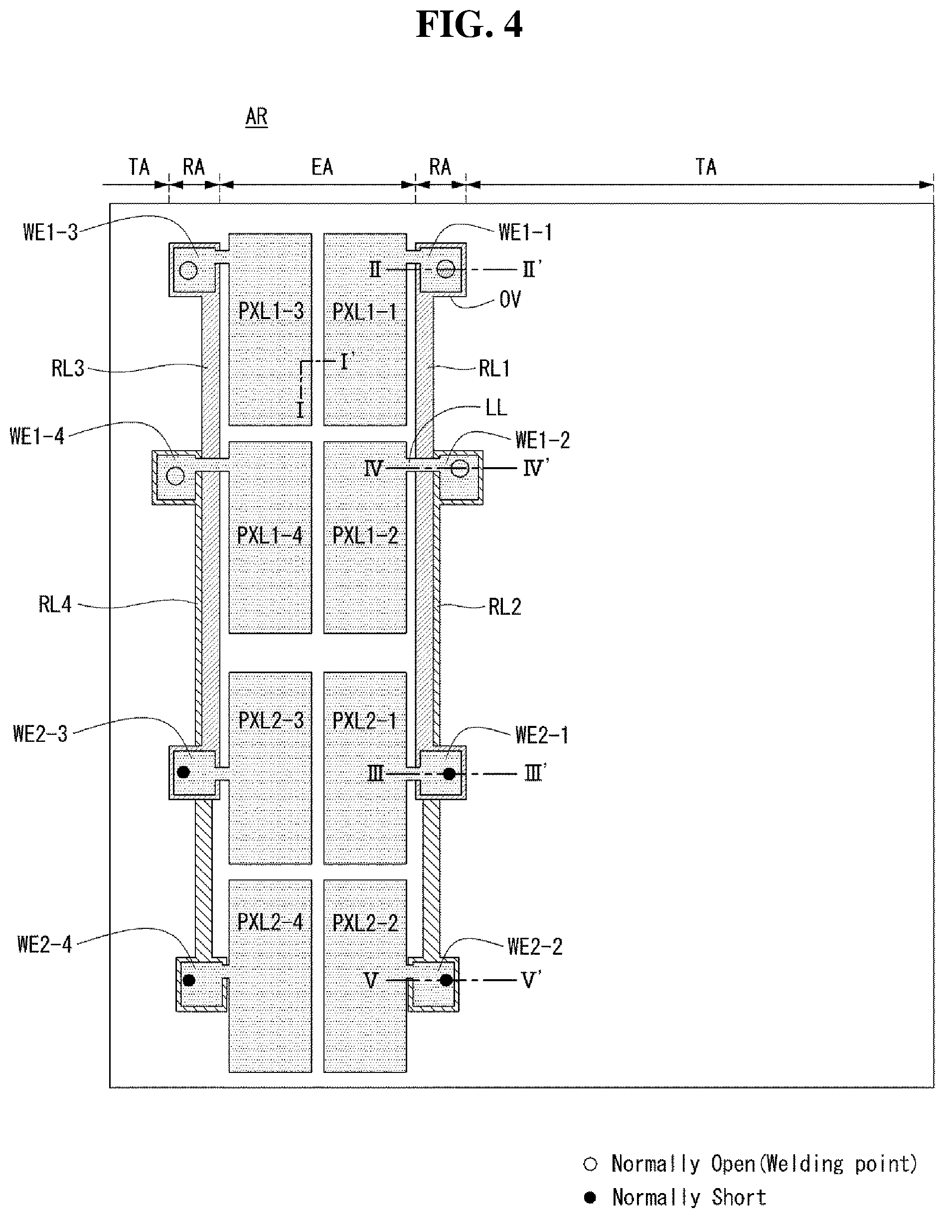 Patent US11832483 Figure 4 – Display device