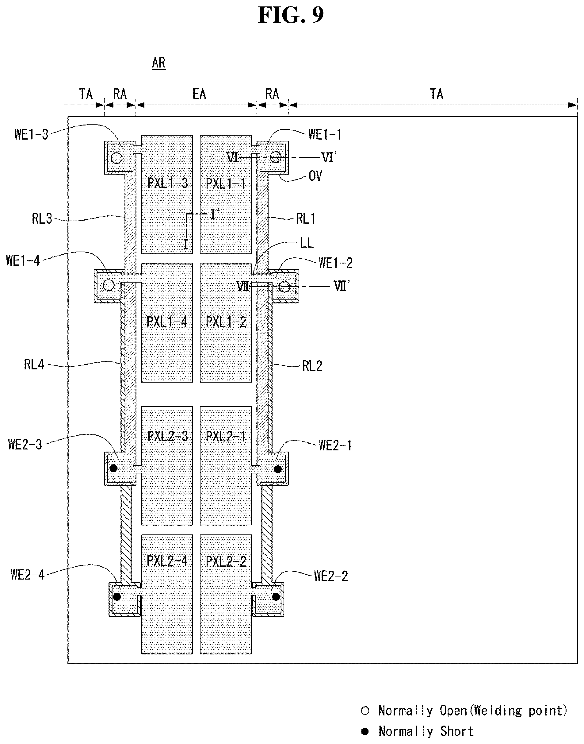 Patent US11832483 Figure 11 – Display device